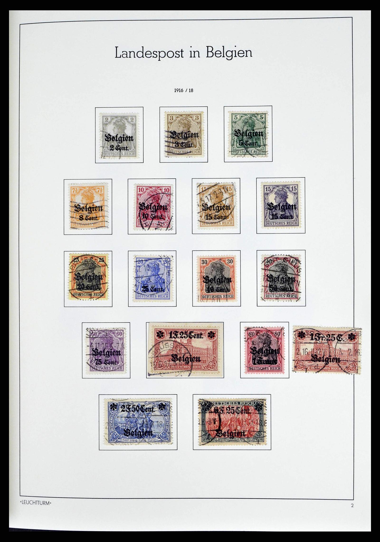 38501 0017 - Stamp collection 38501 German territories and occupations 1920-1945.