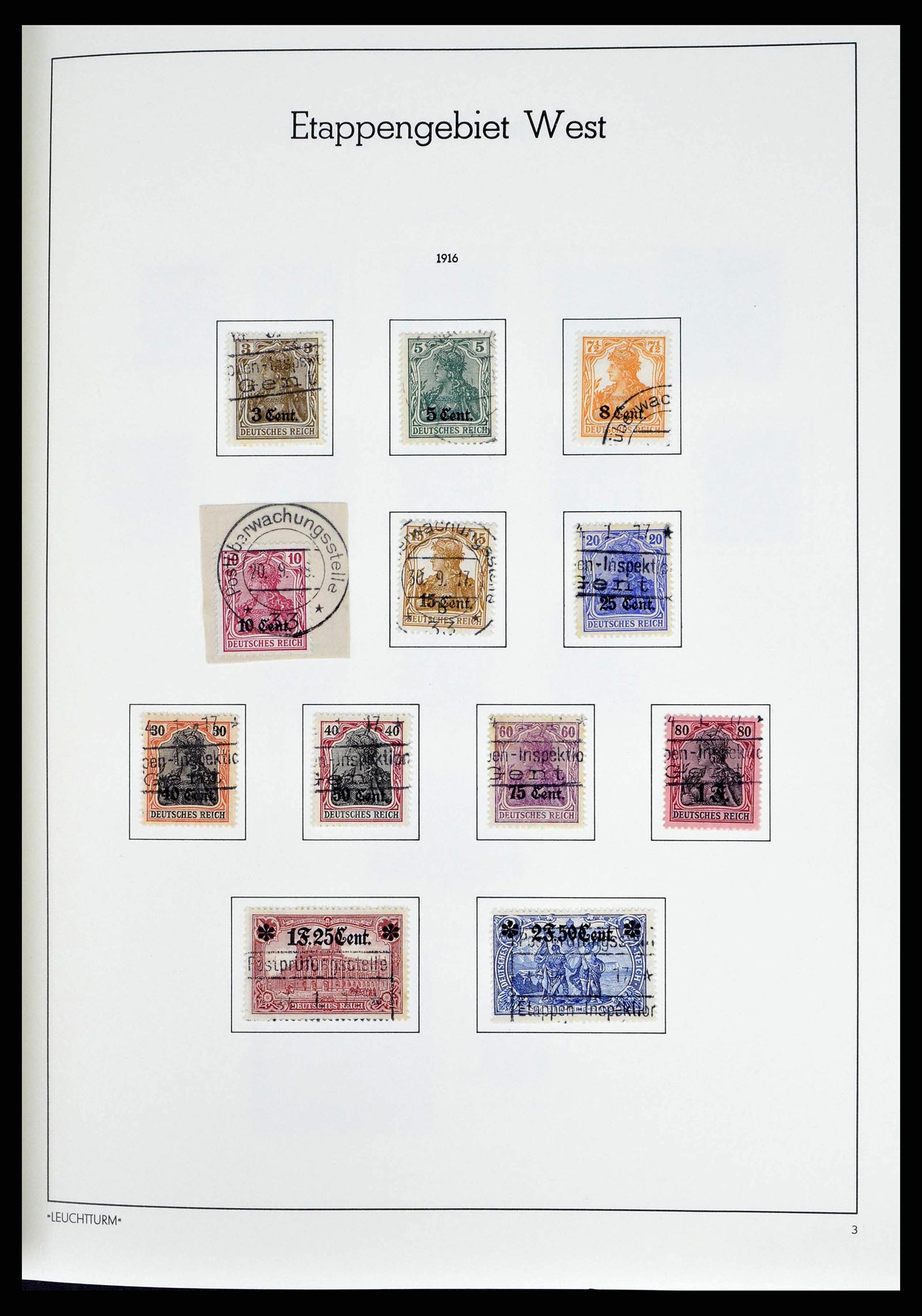 38501 0018 - Stamp collection 38501 German territories and occupations 1920-1945.
