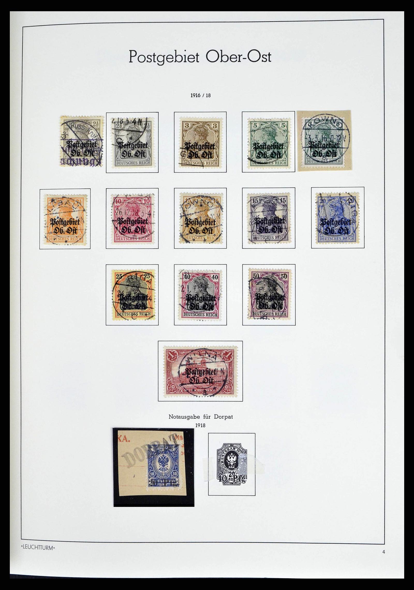 38501 0019 - Stamp collection 38501 German territories and occupations 1920-1945.