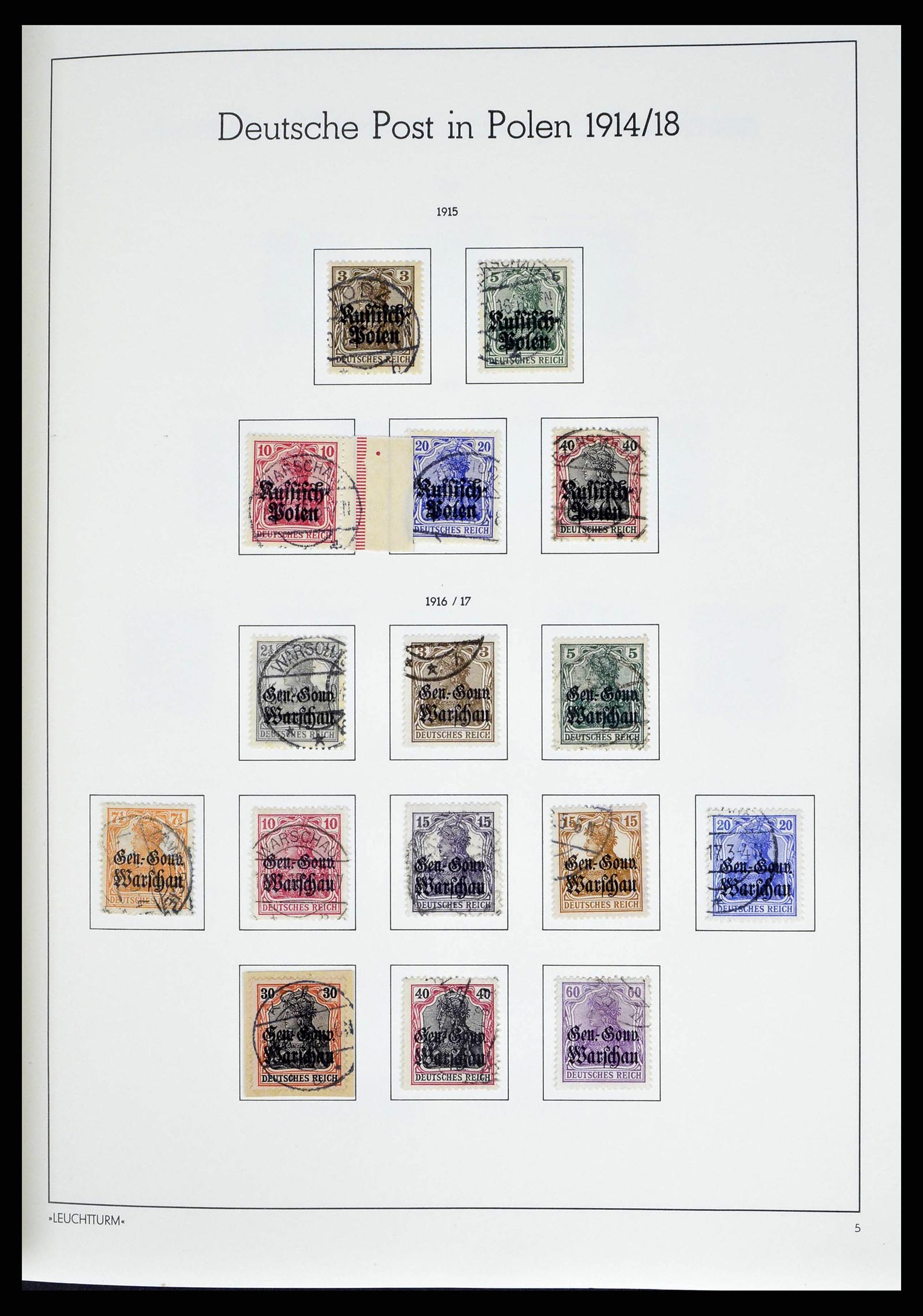 38501 0020 - Stamp collection 38501 German territories and occupations 1920-1945.