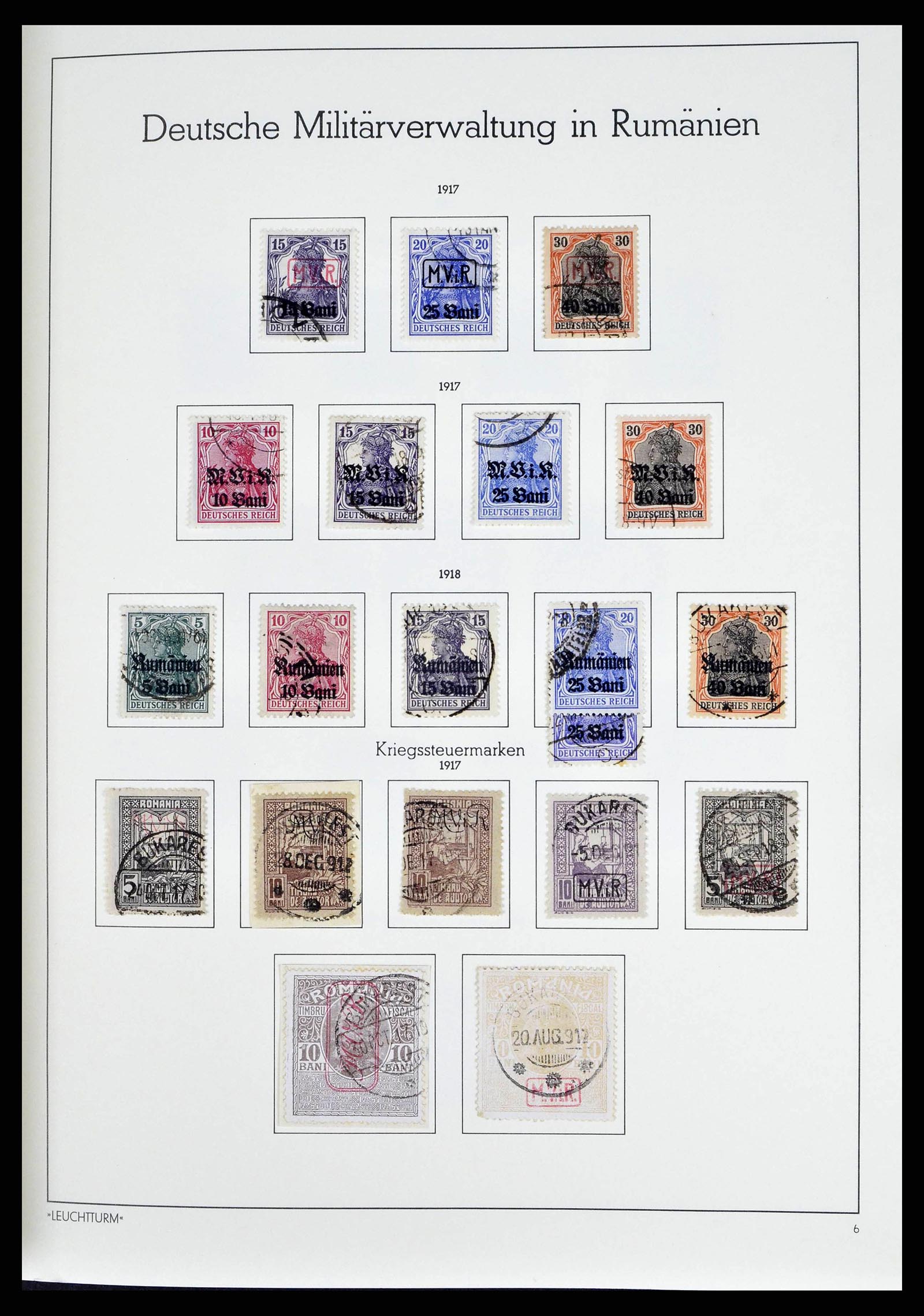38501 0021 - Stamp collection 38501 German territories and occupations 1920-1945.