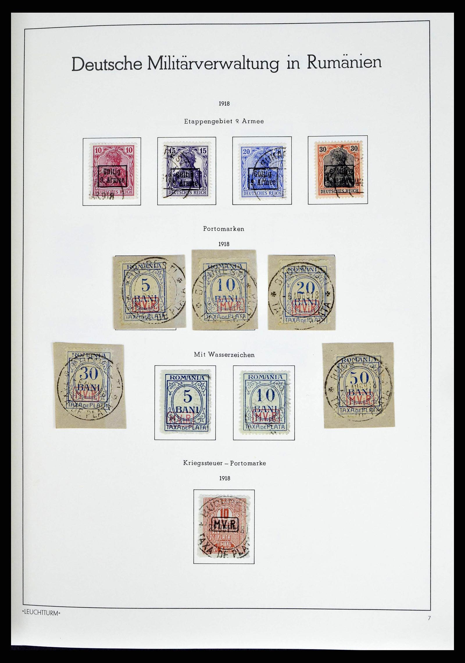 38501 0022 - Stamp collection 38501 German territories and occupations 1920-1945.
