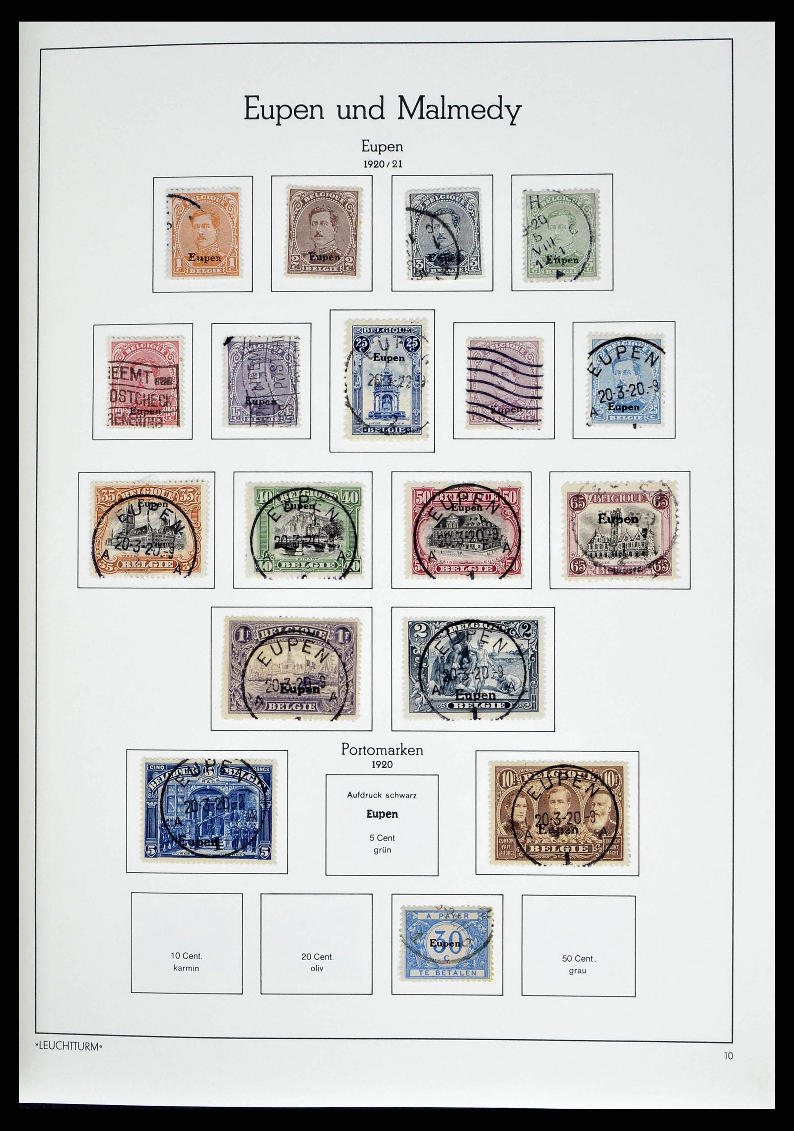 38501 0025 - Stamp collection 38501 German territories and occupations 1920-1945.
