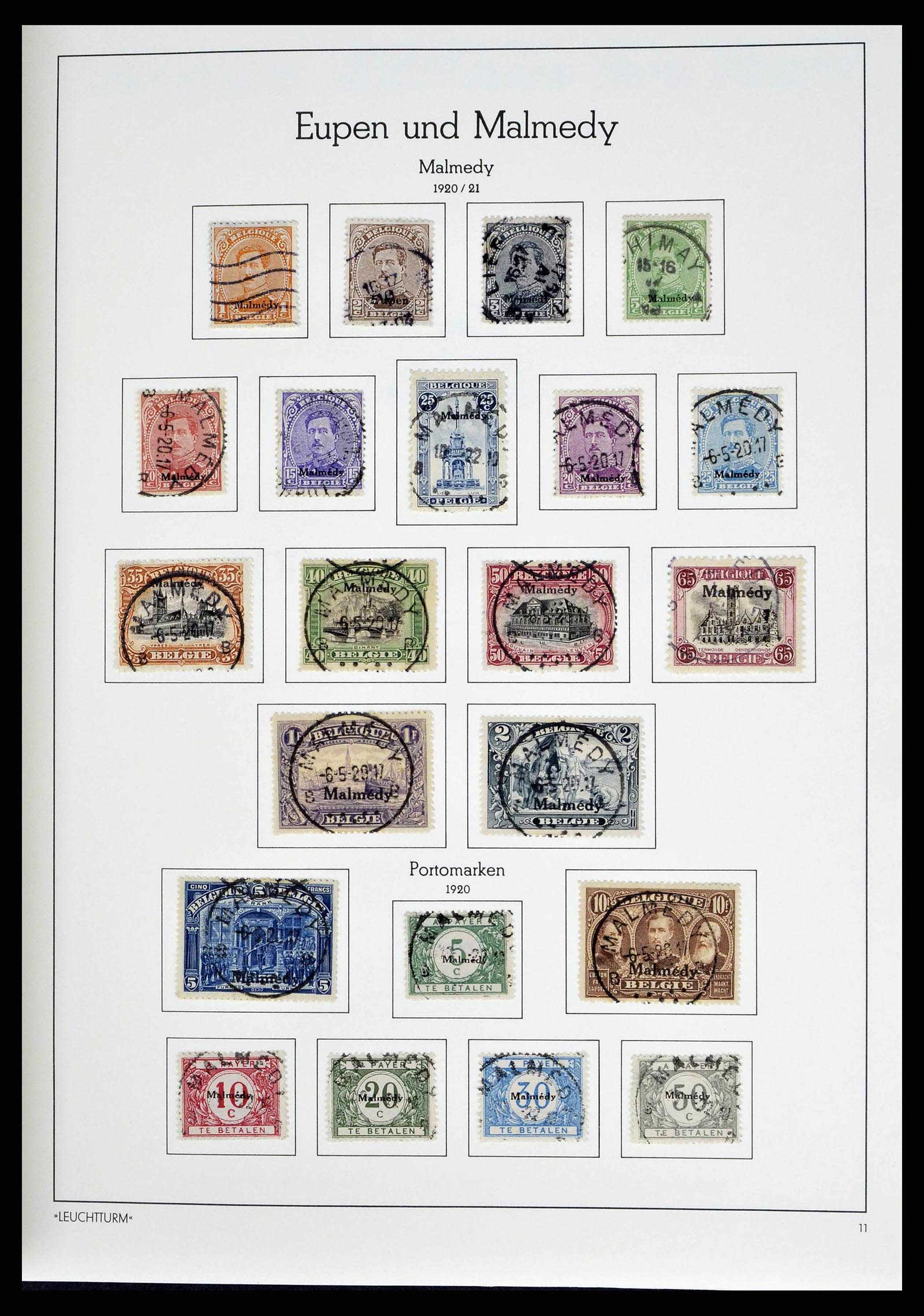 38501 0026 - Stamp collection 38501 German territories and occupations 1920-1945.