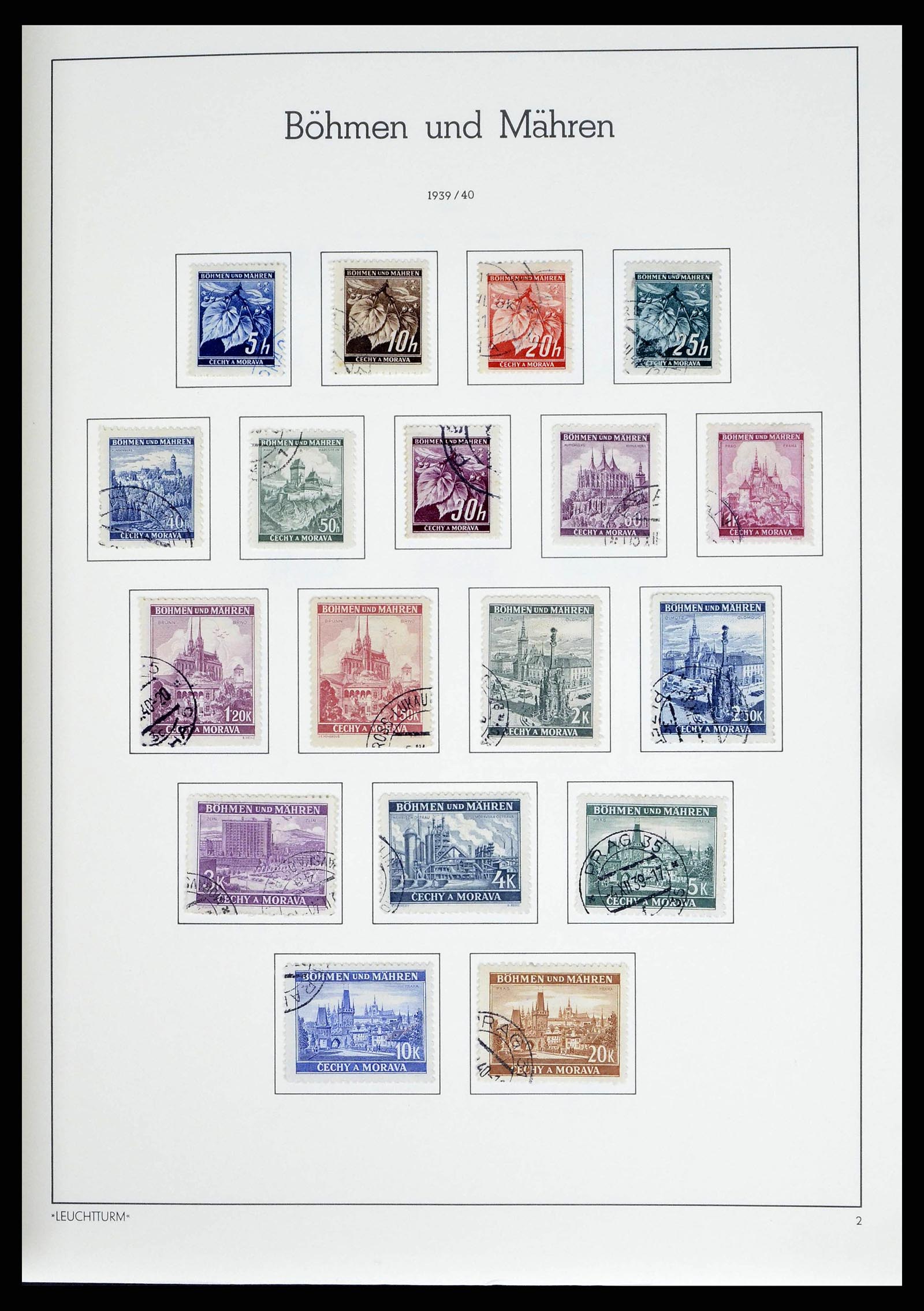 38501 0028 - Stamp collection 38501 German territories and occupations 1920-1945.