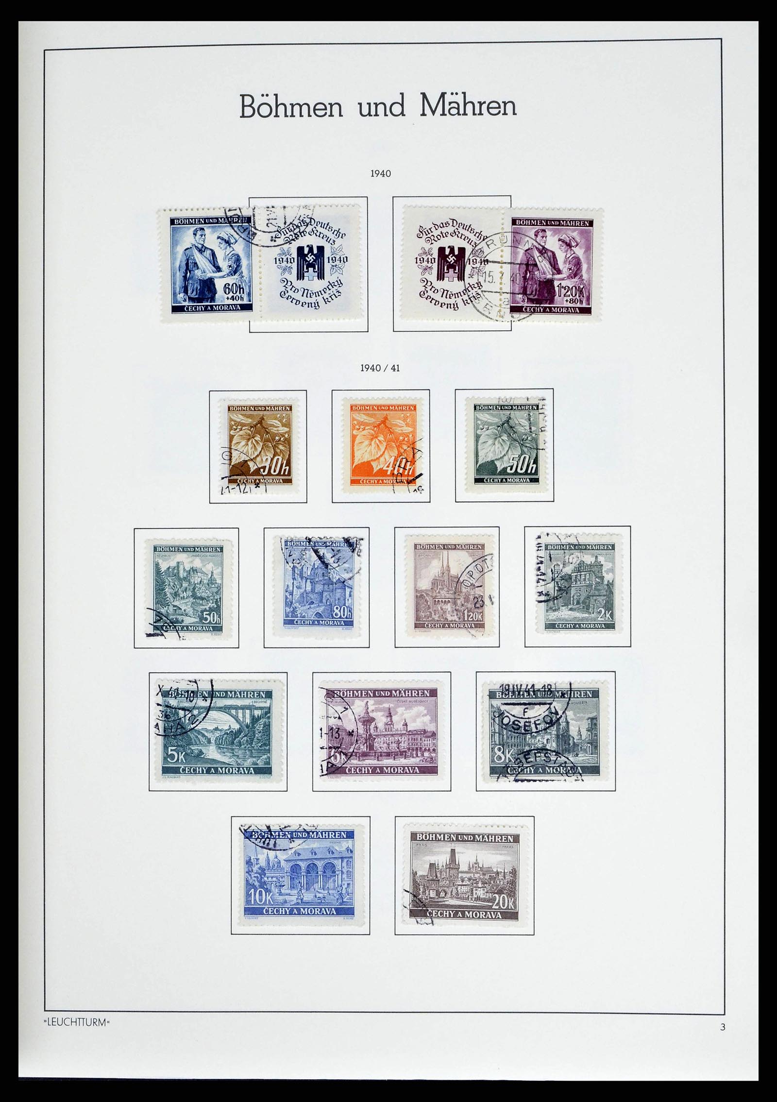 38501 0029 - Stamp collection 38501 German territories and occupations 1920-1945.
