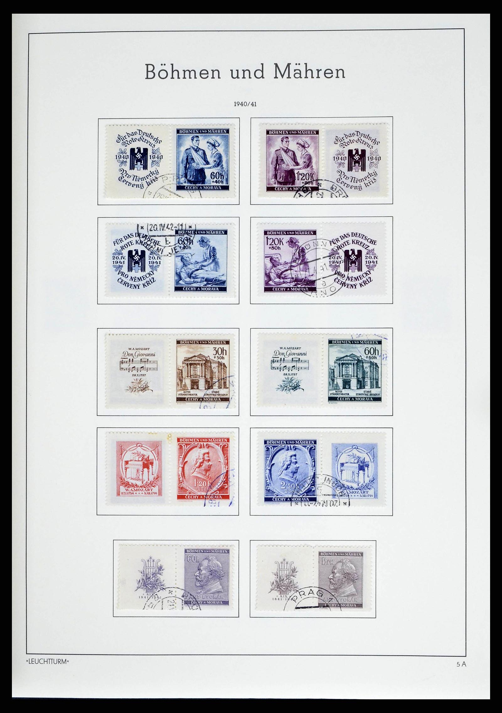 38501 0032 - Stamp collection 38501 German territories and occupations 1920-1945.