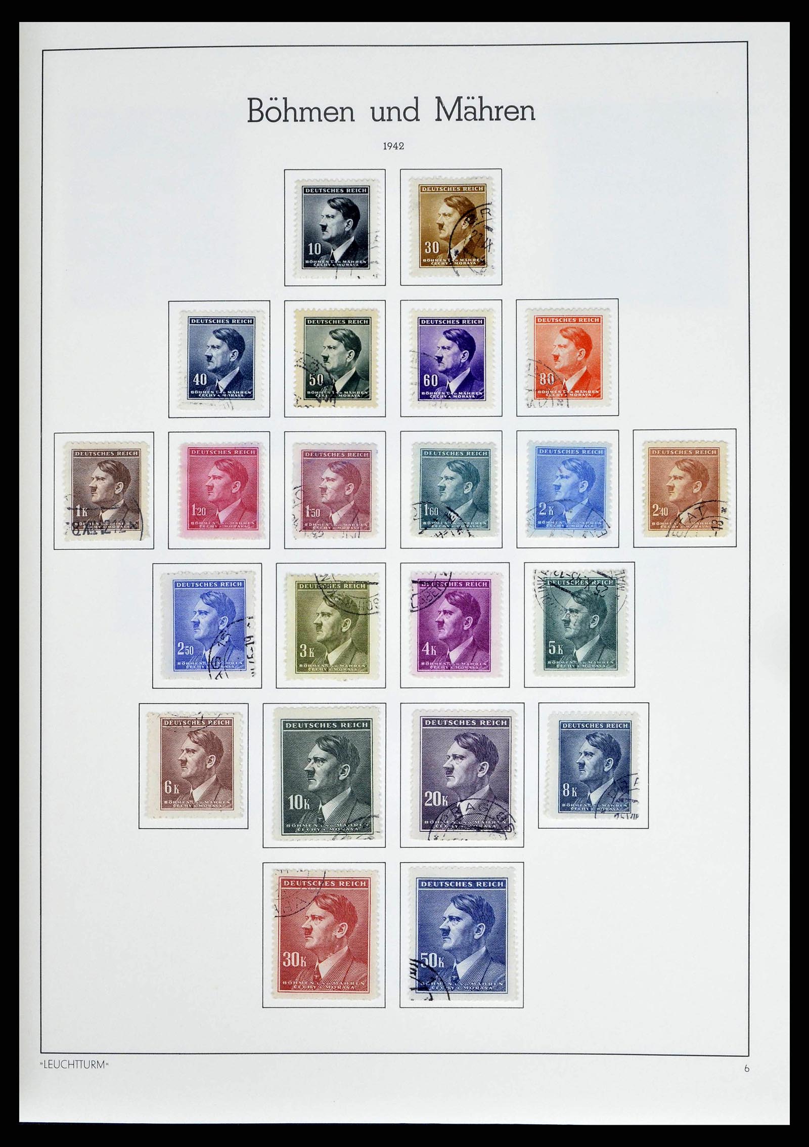 38501 0033 - Stamp collection 38501 German territories and occupations 1920-1945.