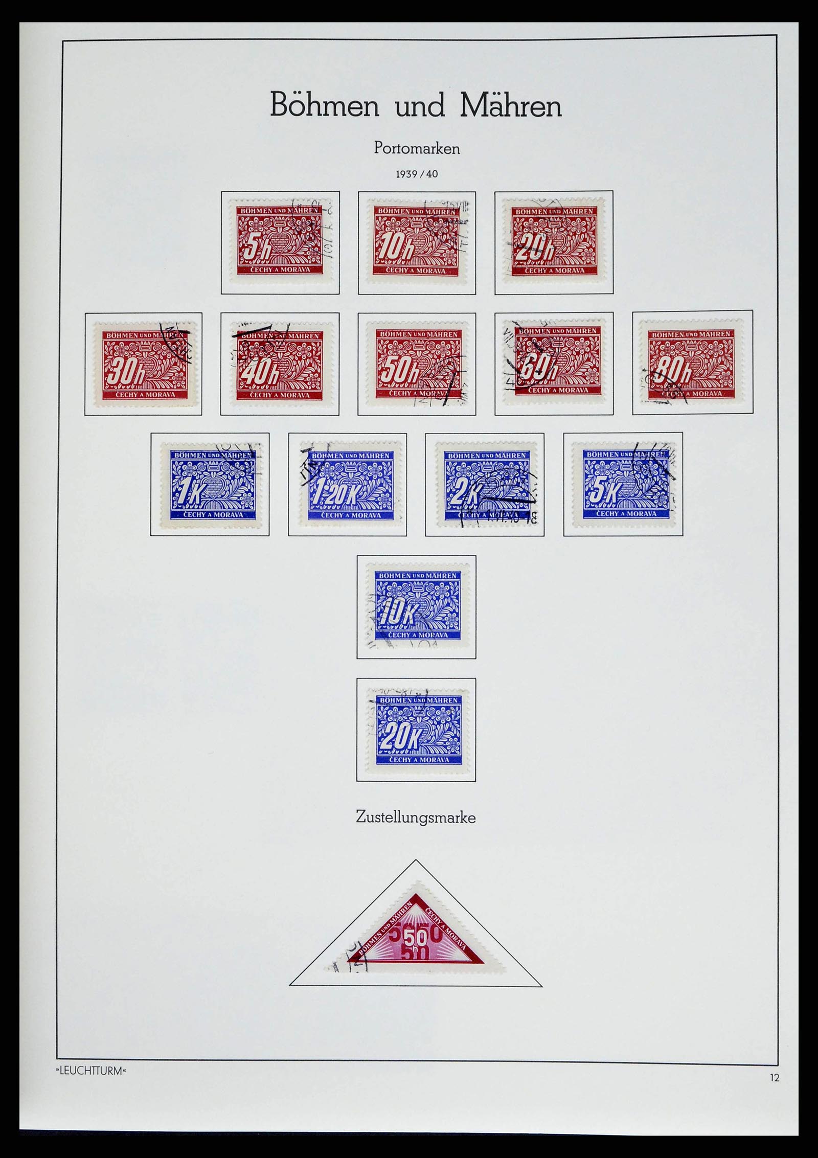 38501 0039 - Stamp collection 38501 German territories and occupations 1920-1945.