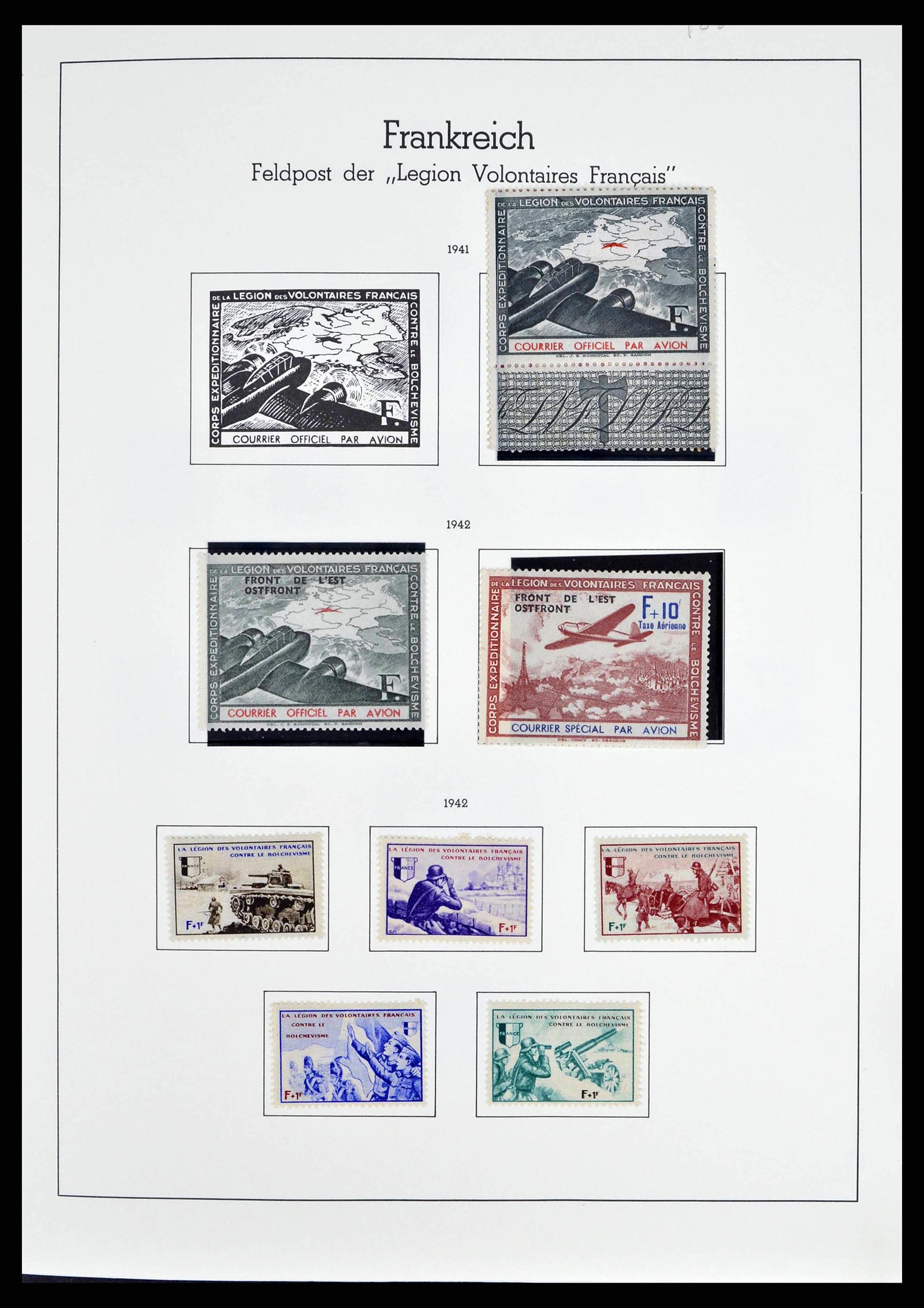 38501 0047 - Postzegelverzameling 38501 Duitse gebieden en bezettingen 1920-1945.