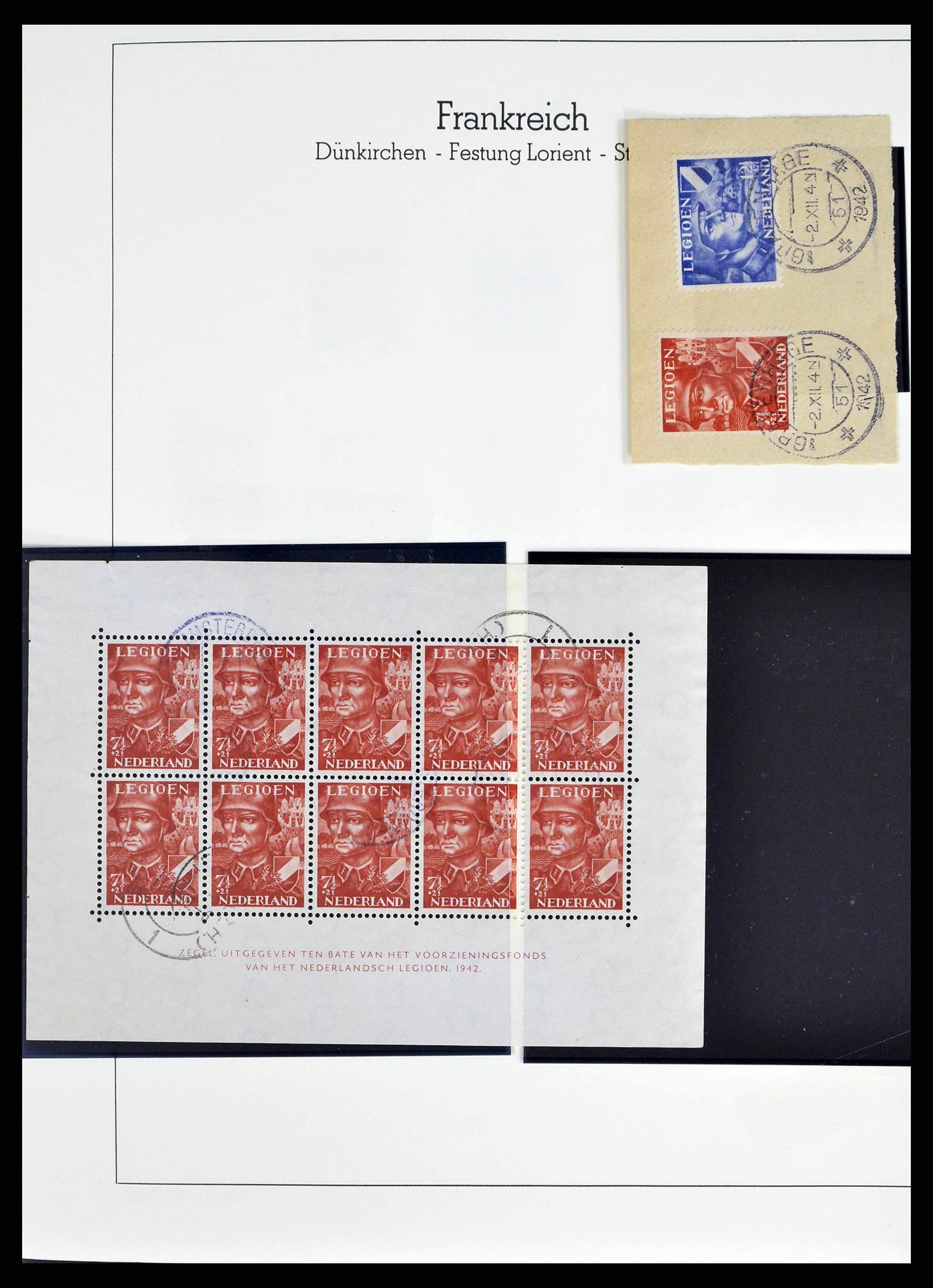 38501 0052 - Postzegelverzameling 38501 Duitse gebieden en bezettingen 1920-1945.