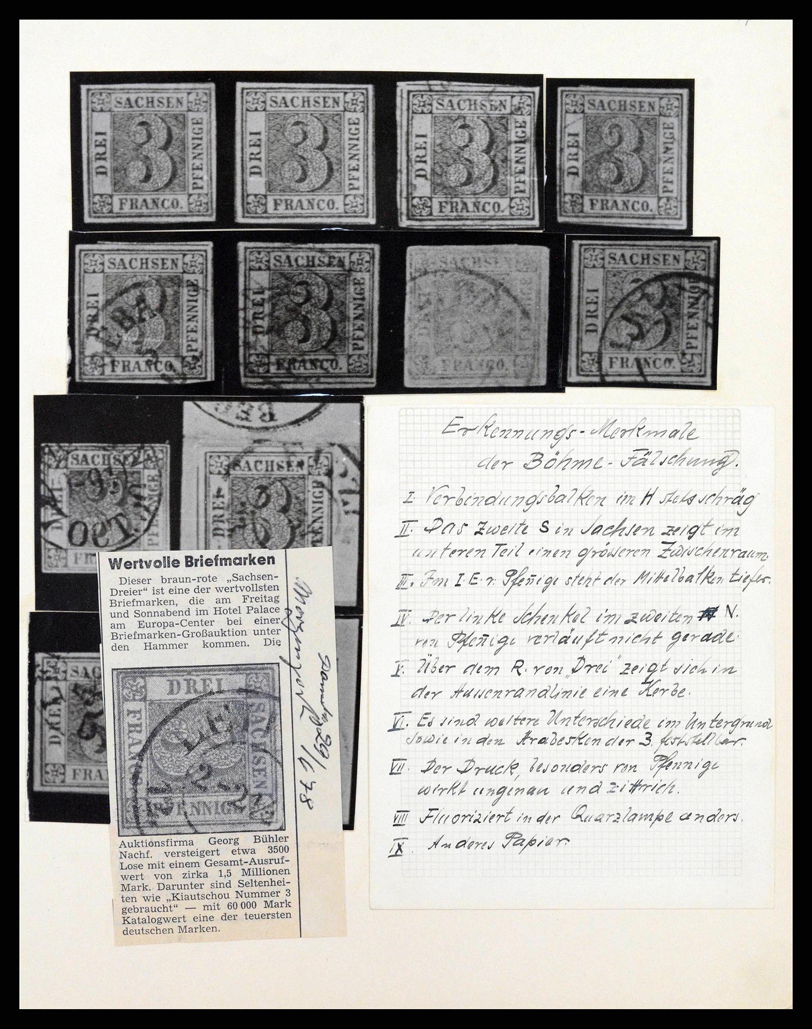 38502 0013 - Postzegelverzameling 38502 Oud Duitse Staten referentie verzameling.