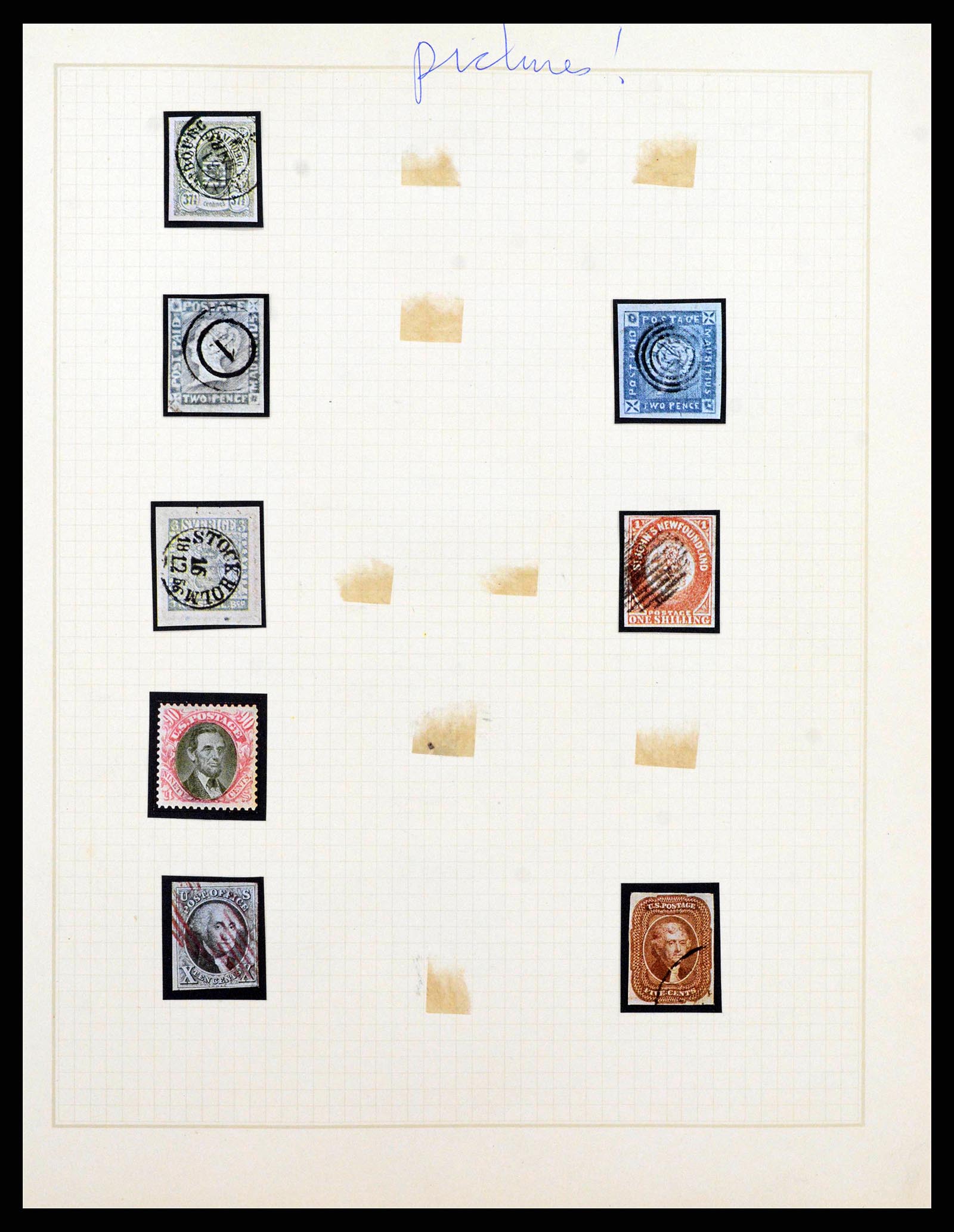 38502 0015 - Postzegelverzameling 38502 Oud Duitse Staten referentie verzameling.