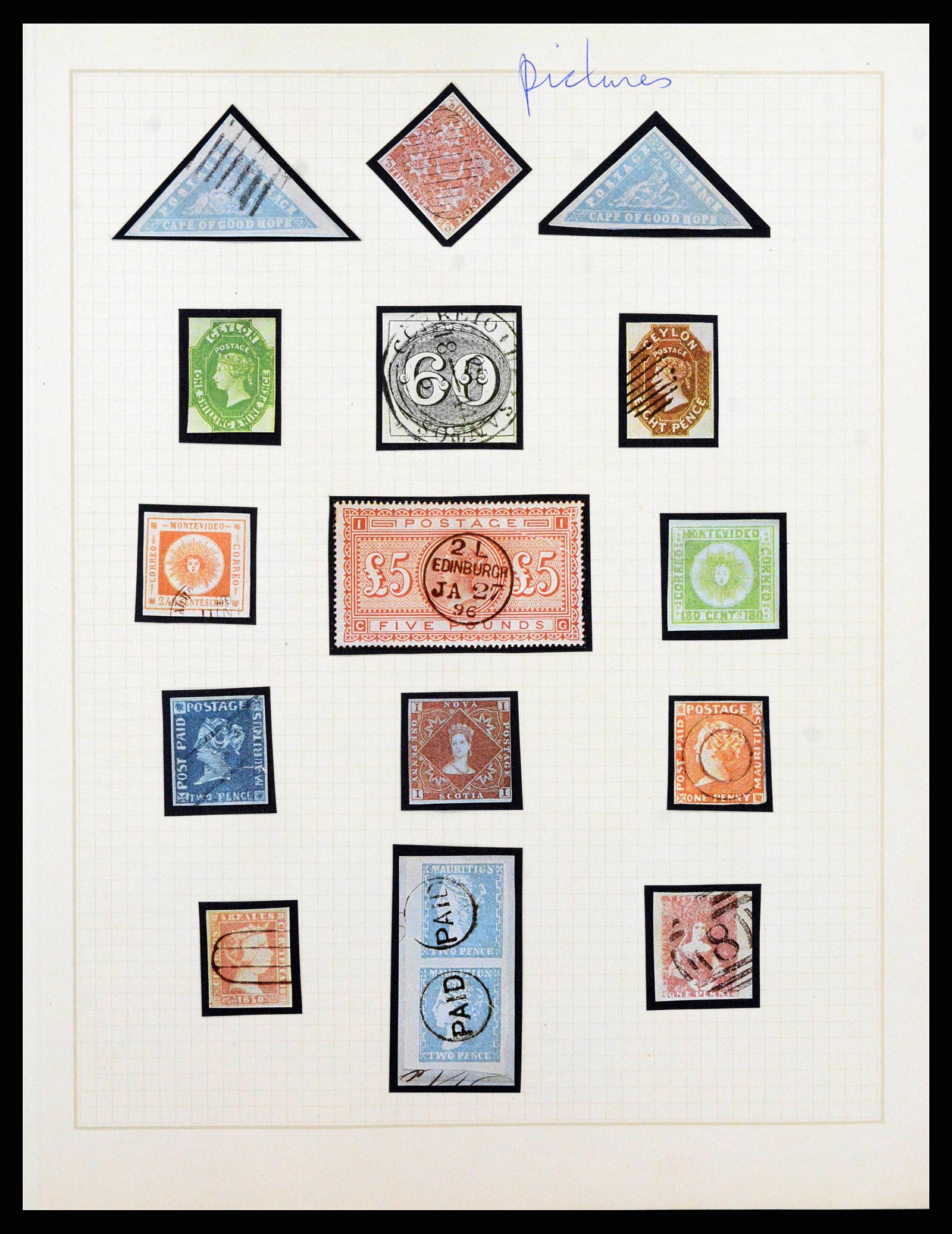 38502 0017 - Postzegelverzameling 38502 Oud Duitse Staten referentie verzameling.