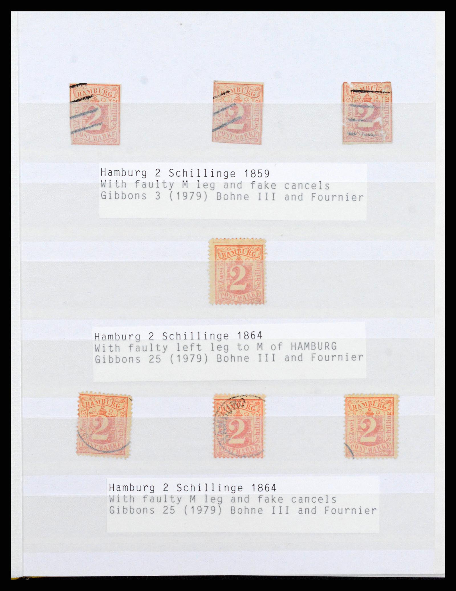38502 0023 - Stamp collection 38502 Old German States reference collection.