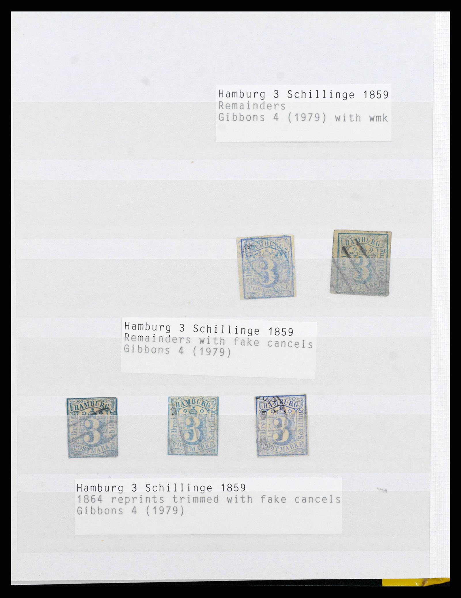 38502 0030 - Stamp collection 38502 Old German States reference collection.