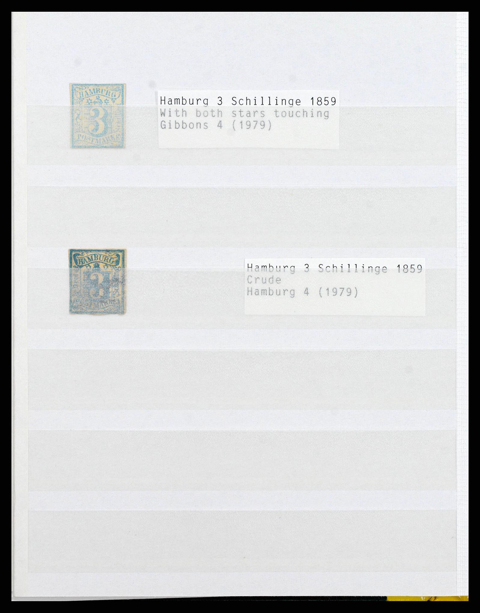 38502 0039 - Stamp collection 38502 Old German States reference collection.