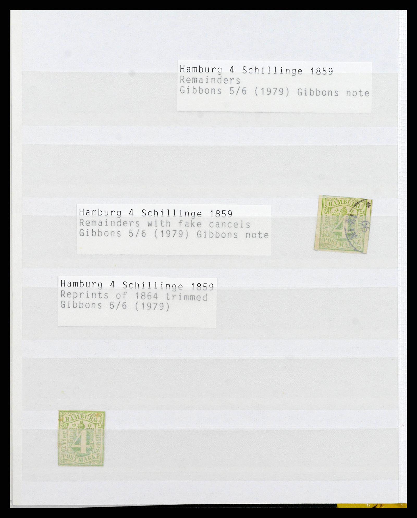 38502 0041 - Postzegelverzameling 38502 Oud Duitse Staten referentie verzameling.