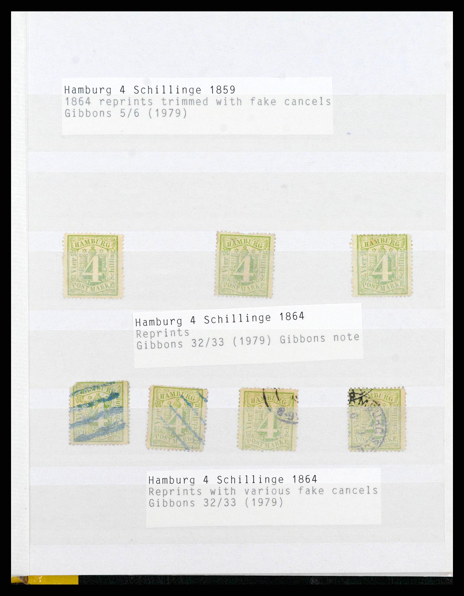 38502 0042 - Stamp collection 38502 Old German States reference collection.