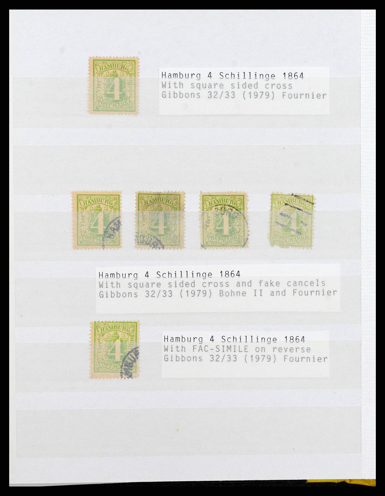 38502 0046 - Postzegelverzameling 38502 Oud Duitse Staten referentie verzameling.