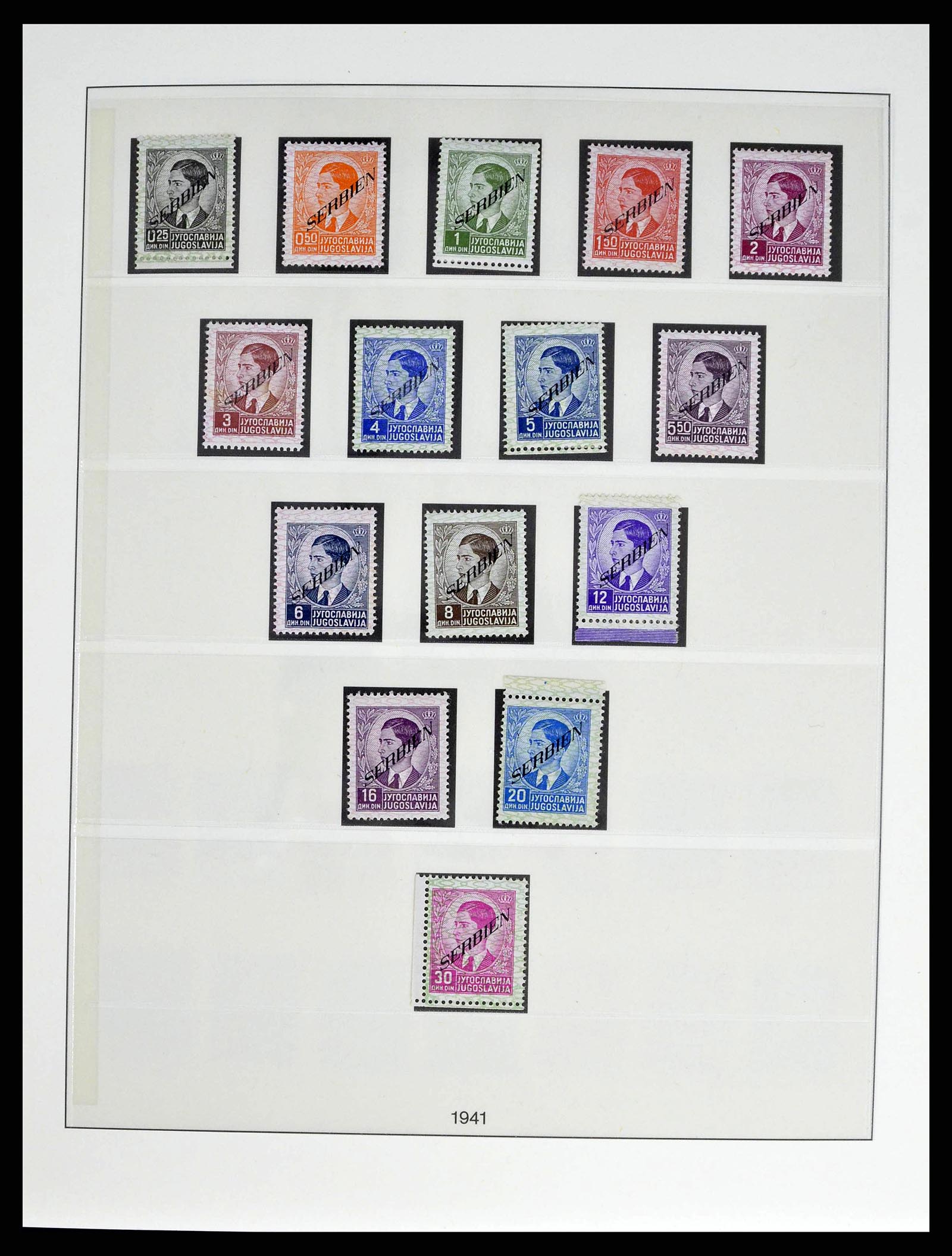 38505 0003 - Stamp collection 38505 German occupations 2nd world war 1939-1945.