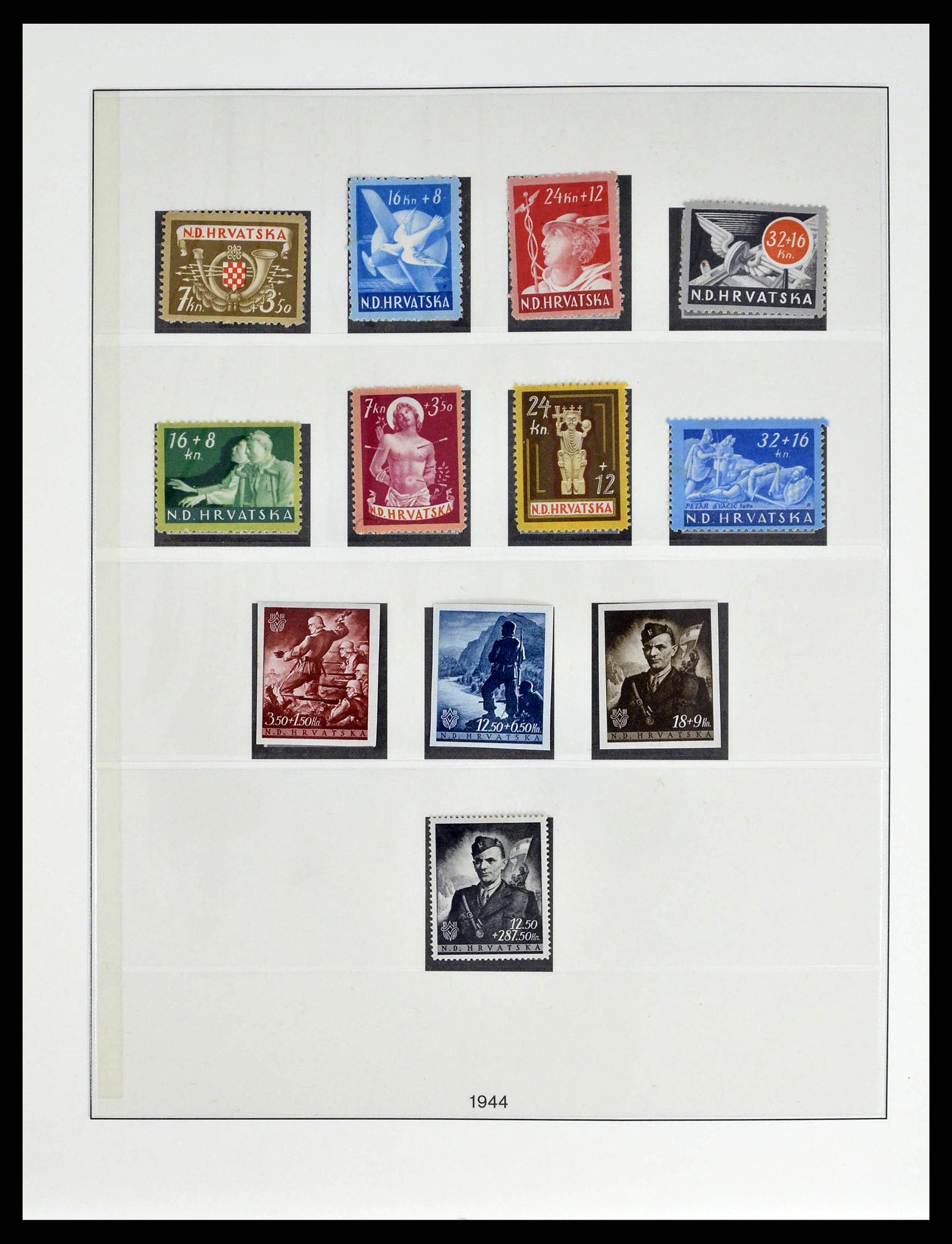 38505 0039 - Stamp collection 38505 German occupations 2nd world war 1939-1945.