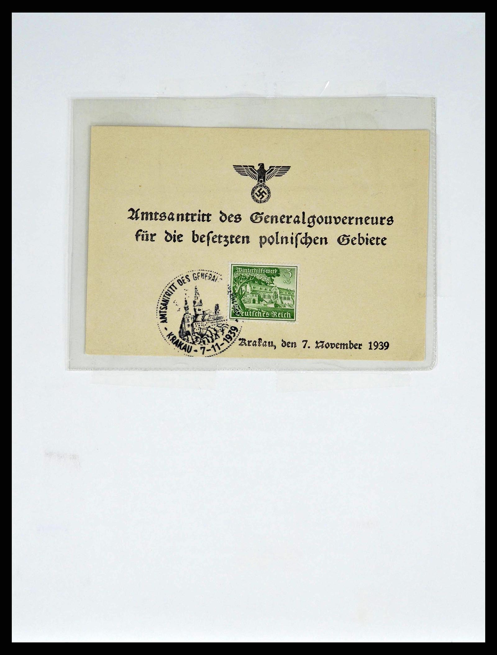 38505 0076 - Stamp collection 38505 German occupations 2nd world war 1939-1945.