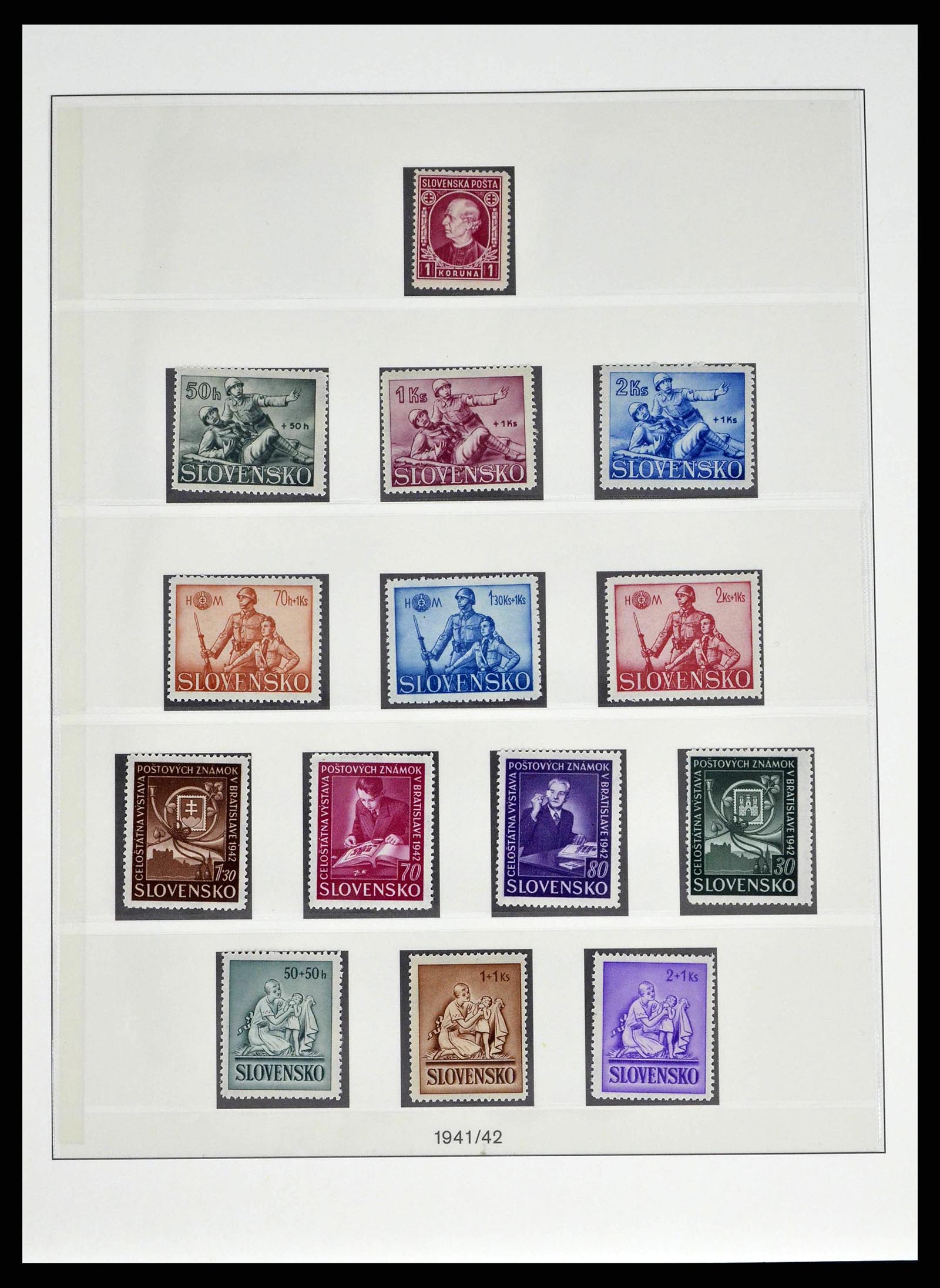 38505 0161 - Stamp collection 38505 German occupations 2nd world war 1939-1945.