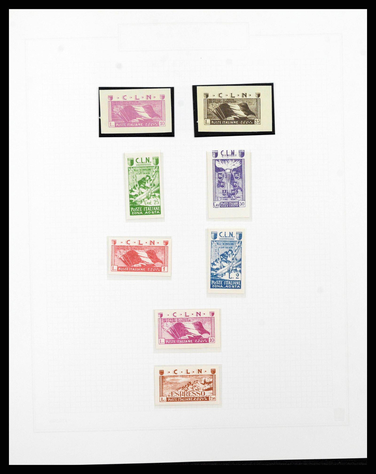 38508 0006 - Stamp collection 38508 Italy 1940-1945.