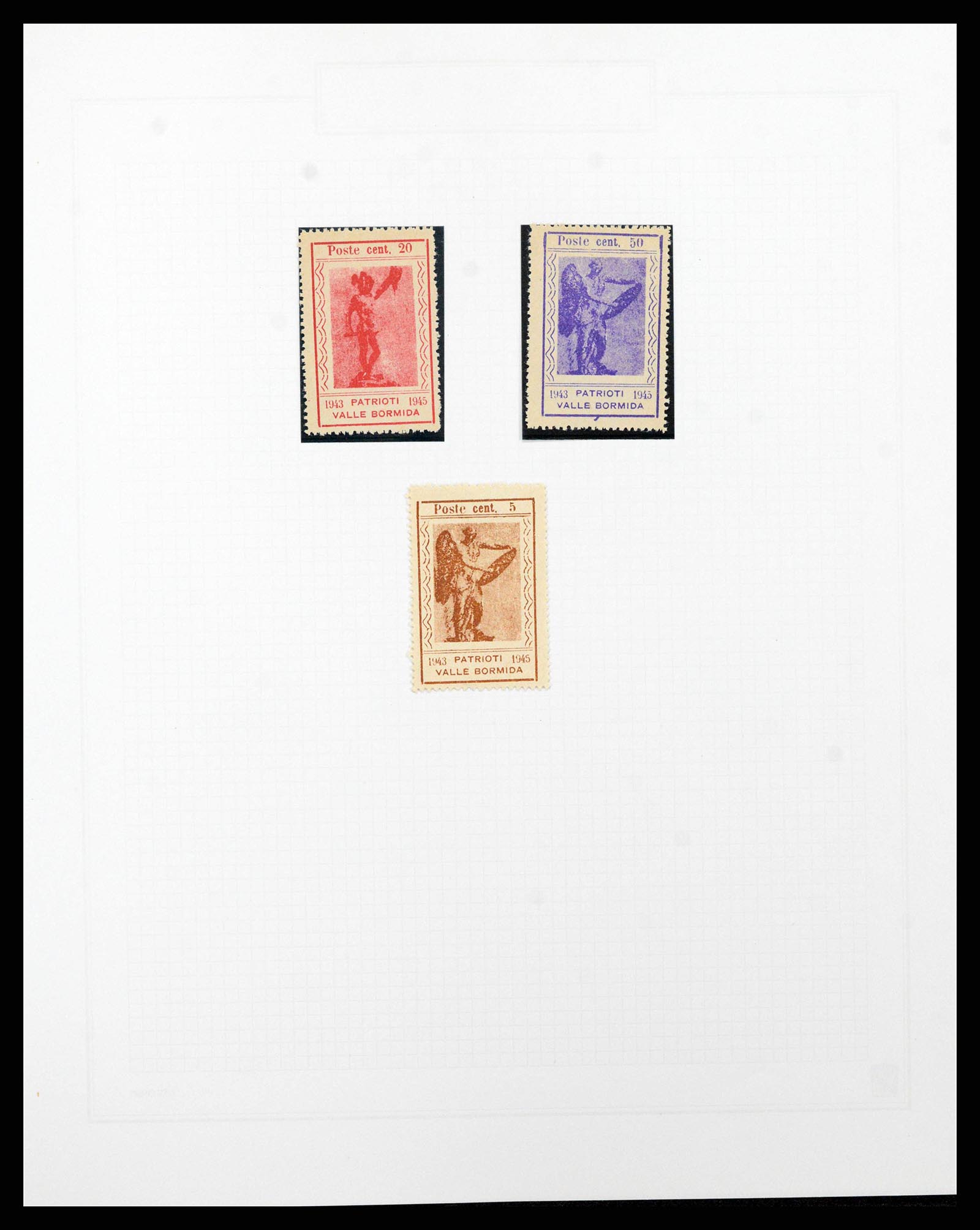 38508 0008 - Stamp collection 38508 Italy 1940-1945.