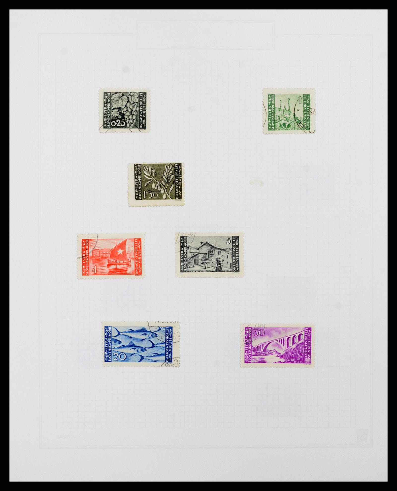 38508 0020 - Stamp collection 38508 Italy 1940-1945.