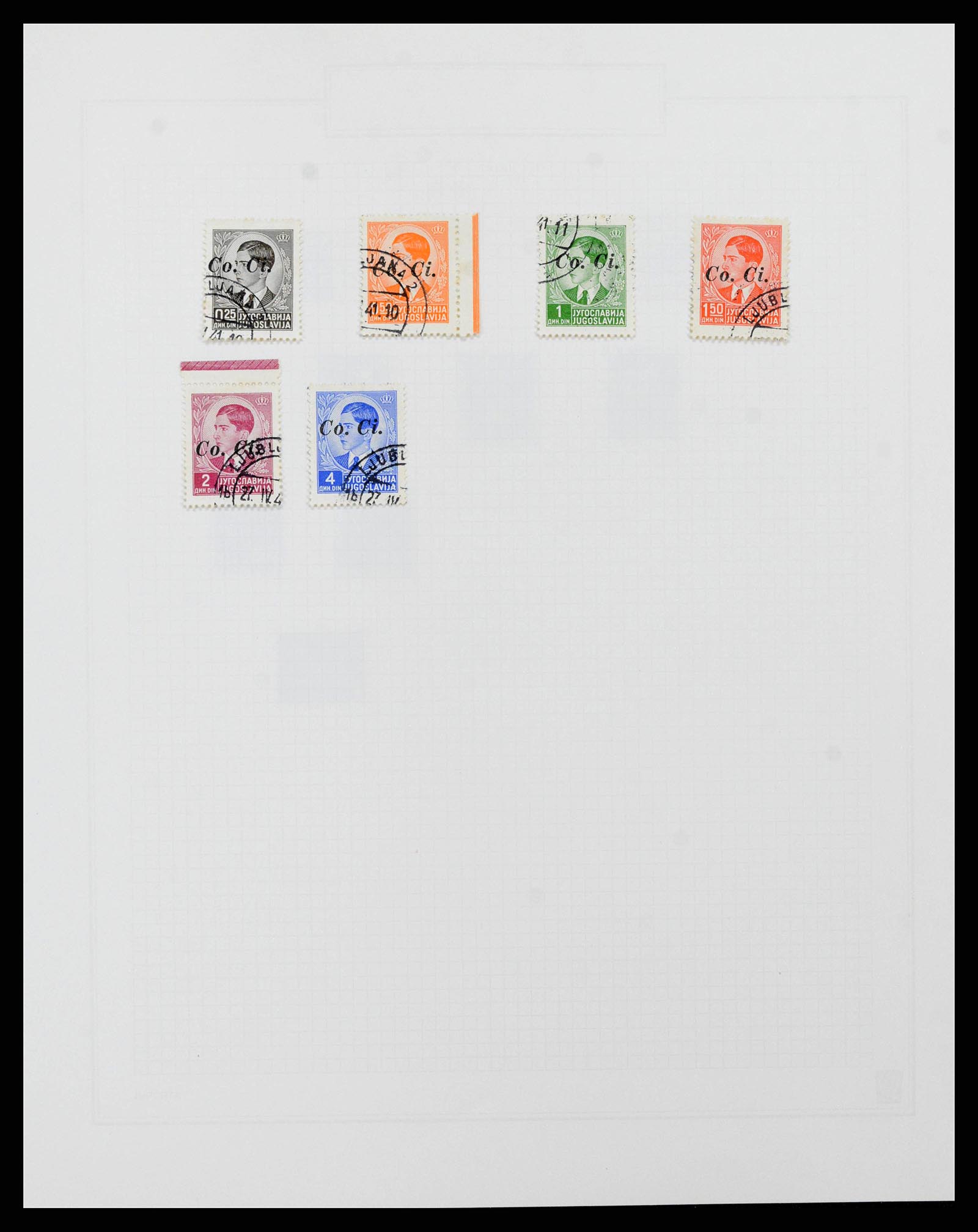 38508 0042 - Stamp collection 38508 Italy 1940-1945.