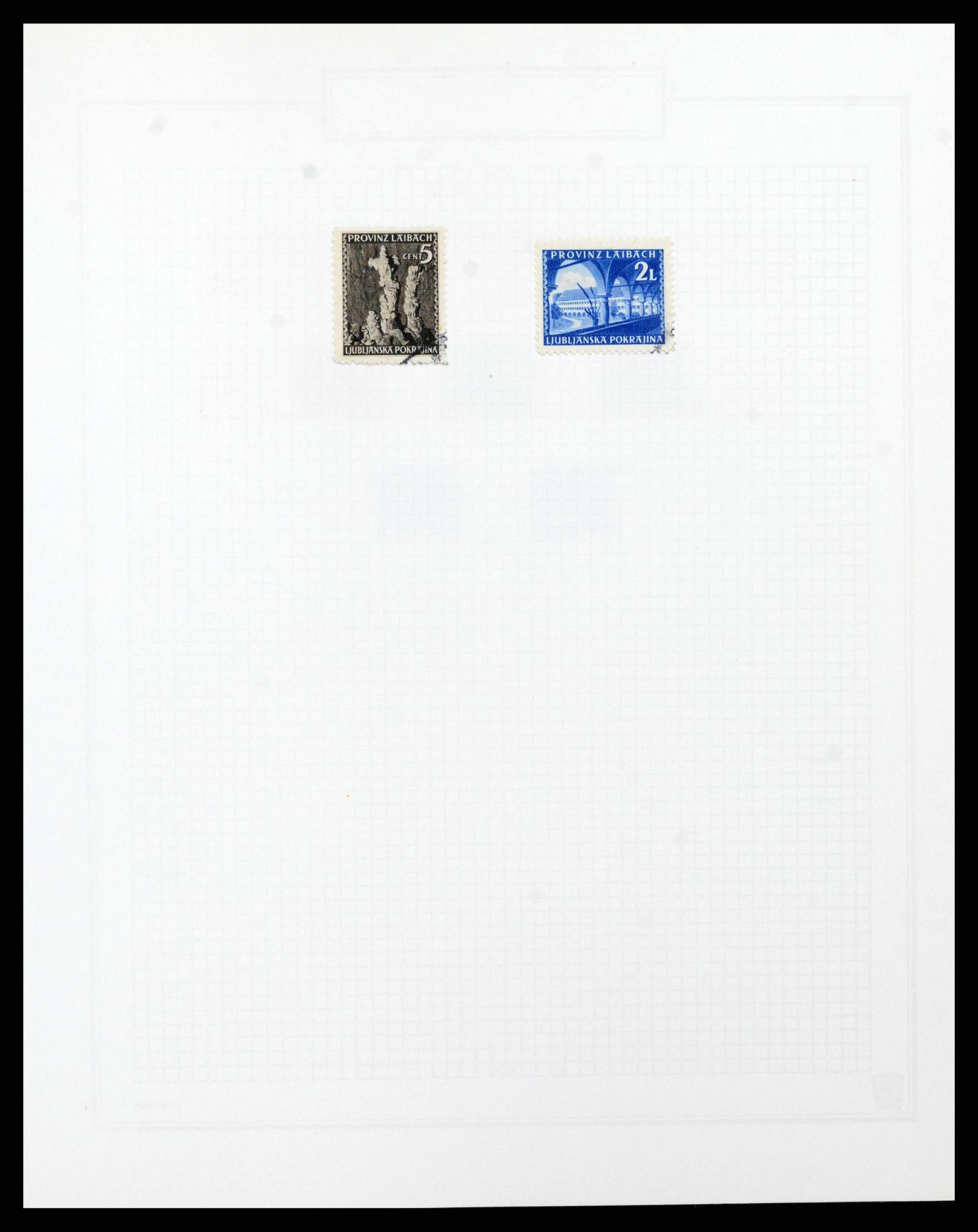 38508 0046 - Stamp collection 38508 Italy 1940-1945.