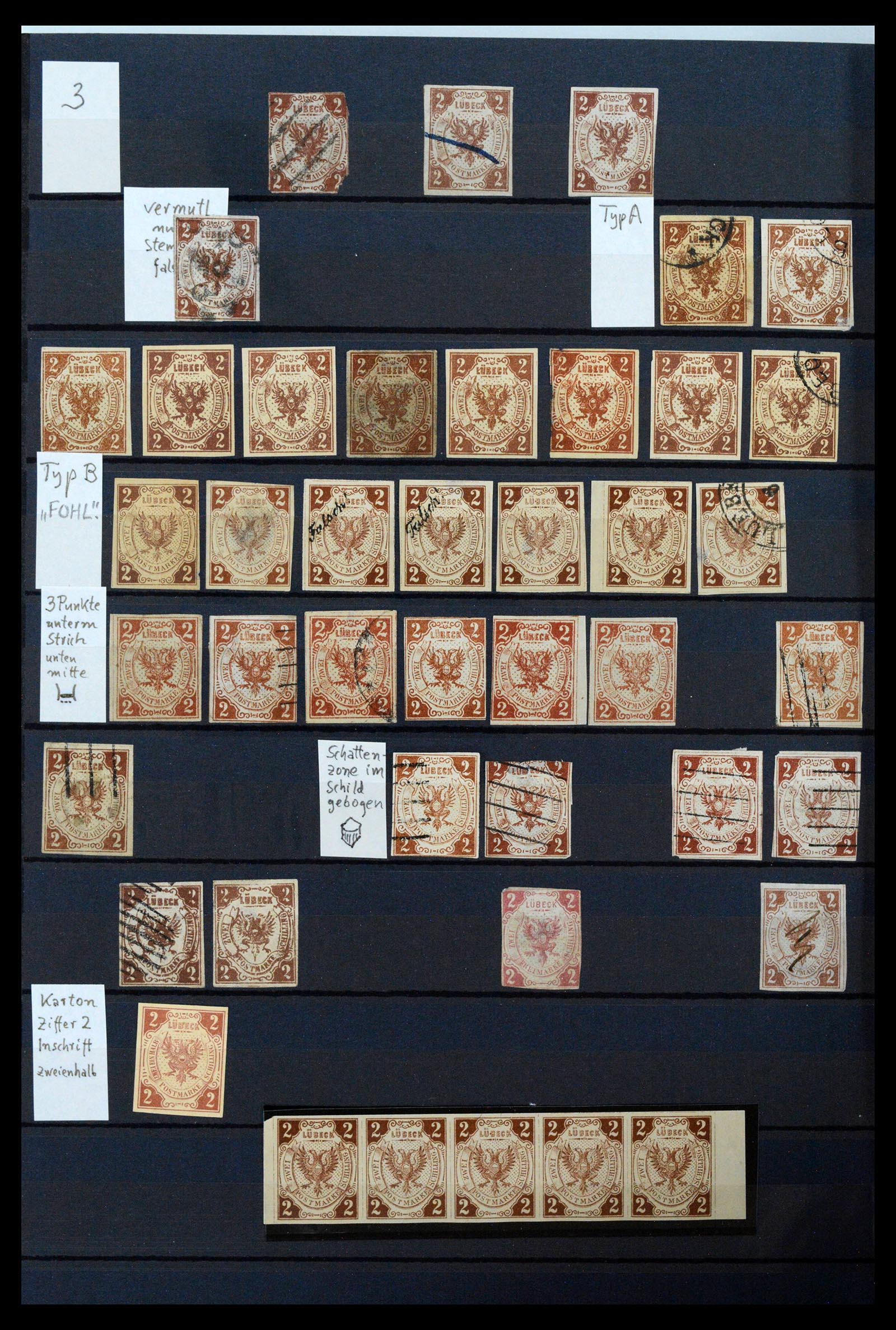 38510 0153 - Stamp collection 38510 Old German States 1849-1920.