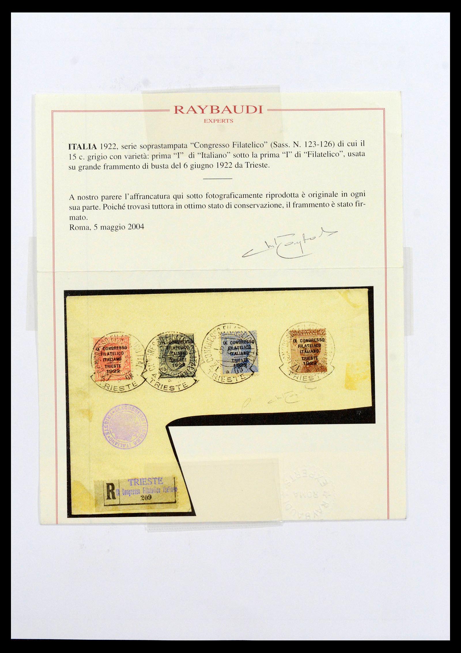 38511 0015 - Postzegelverzameling 38511 Italië 1900-1930.