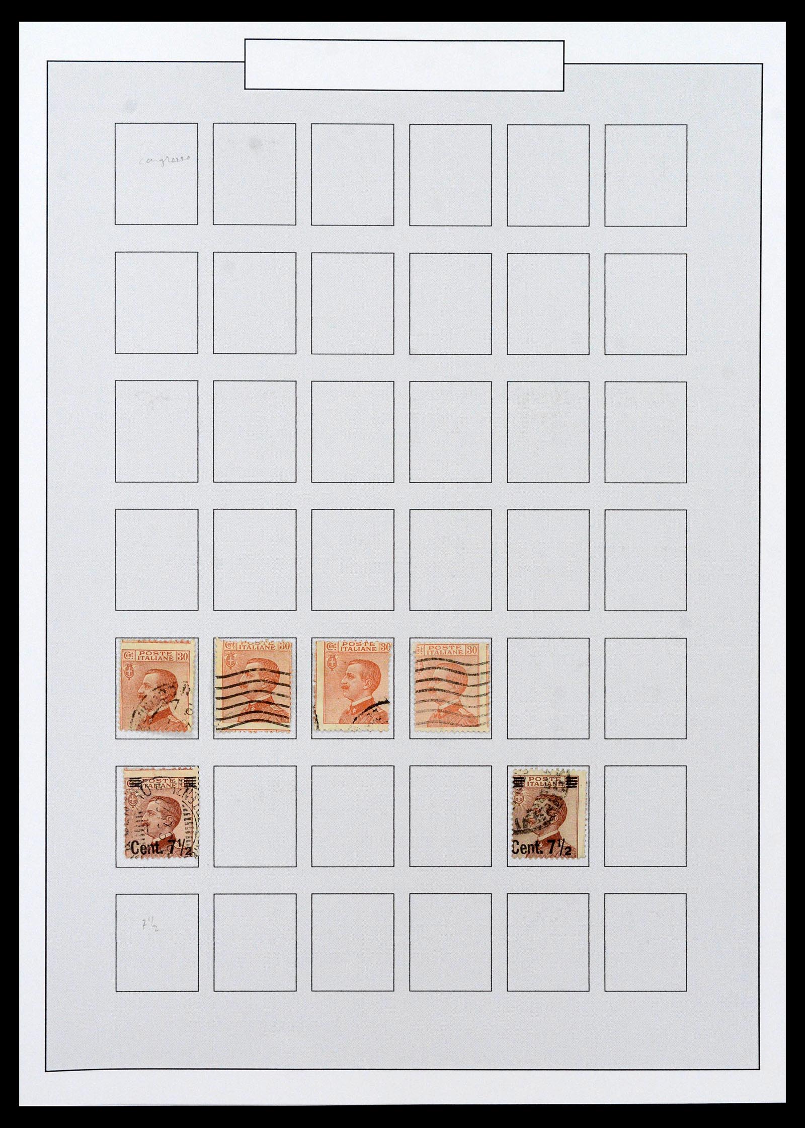38511 0045 - Postzegelverzameling 38511 Italië 1900-1930.