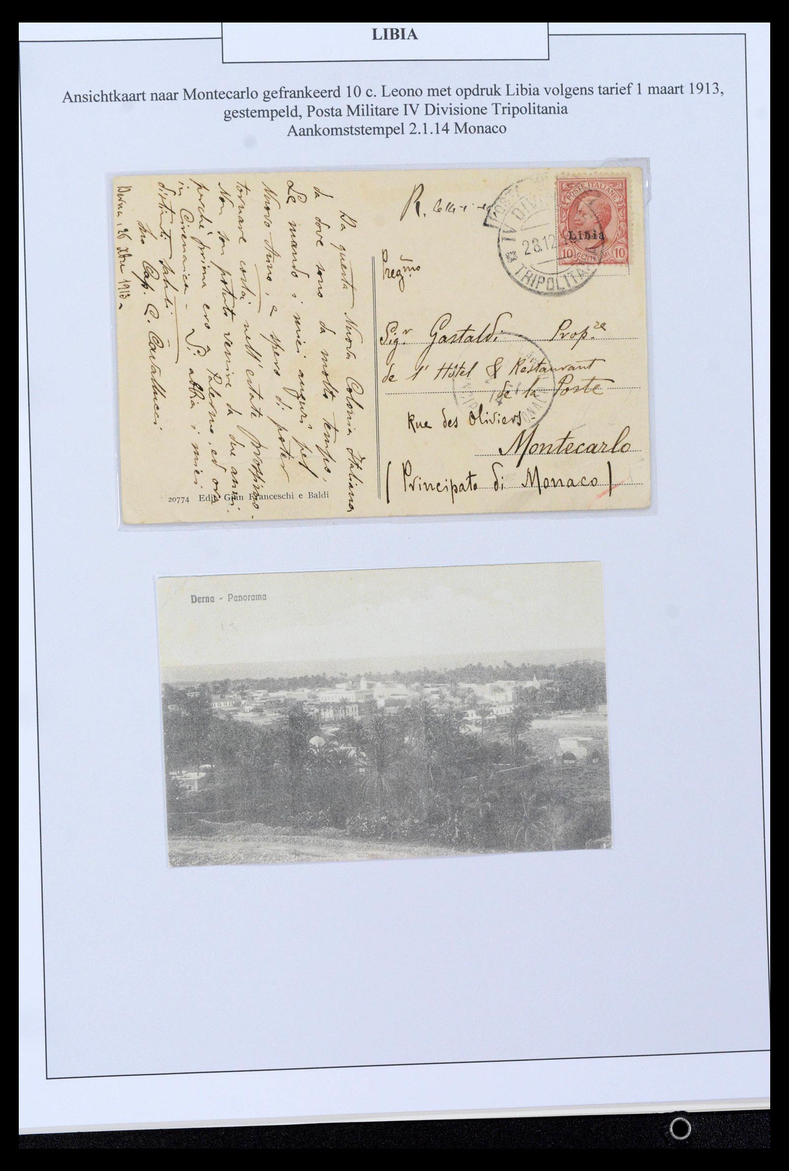 38512 0007 - Postzegelverzameling 38512 Italië 1900-1930.