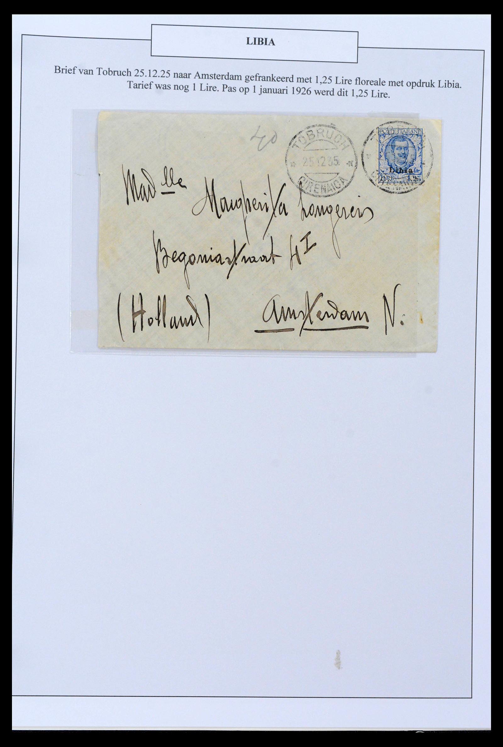 38512 0013 - Postzegelverzameling 38512 Italië 1900-1930.
