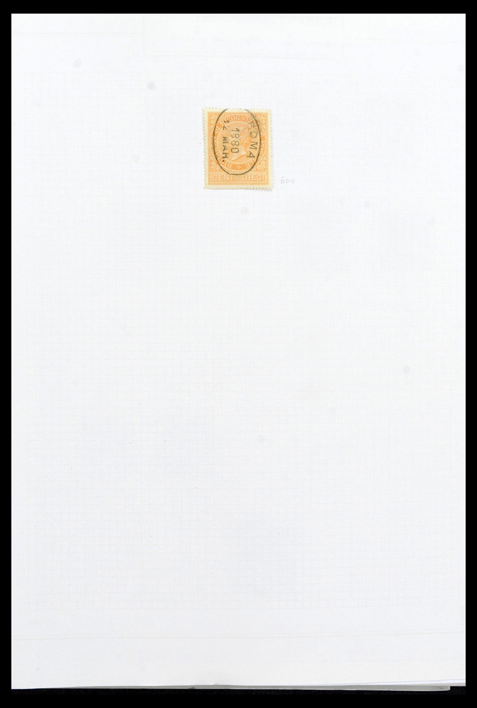38512 0019 - Postzegelverzameling 38512 Italië 1900-1930.
