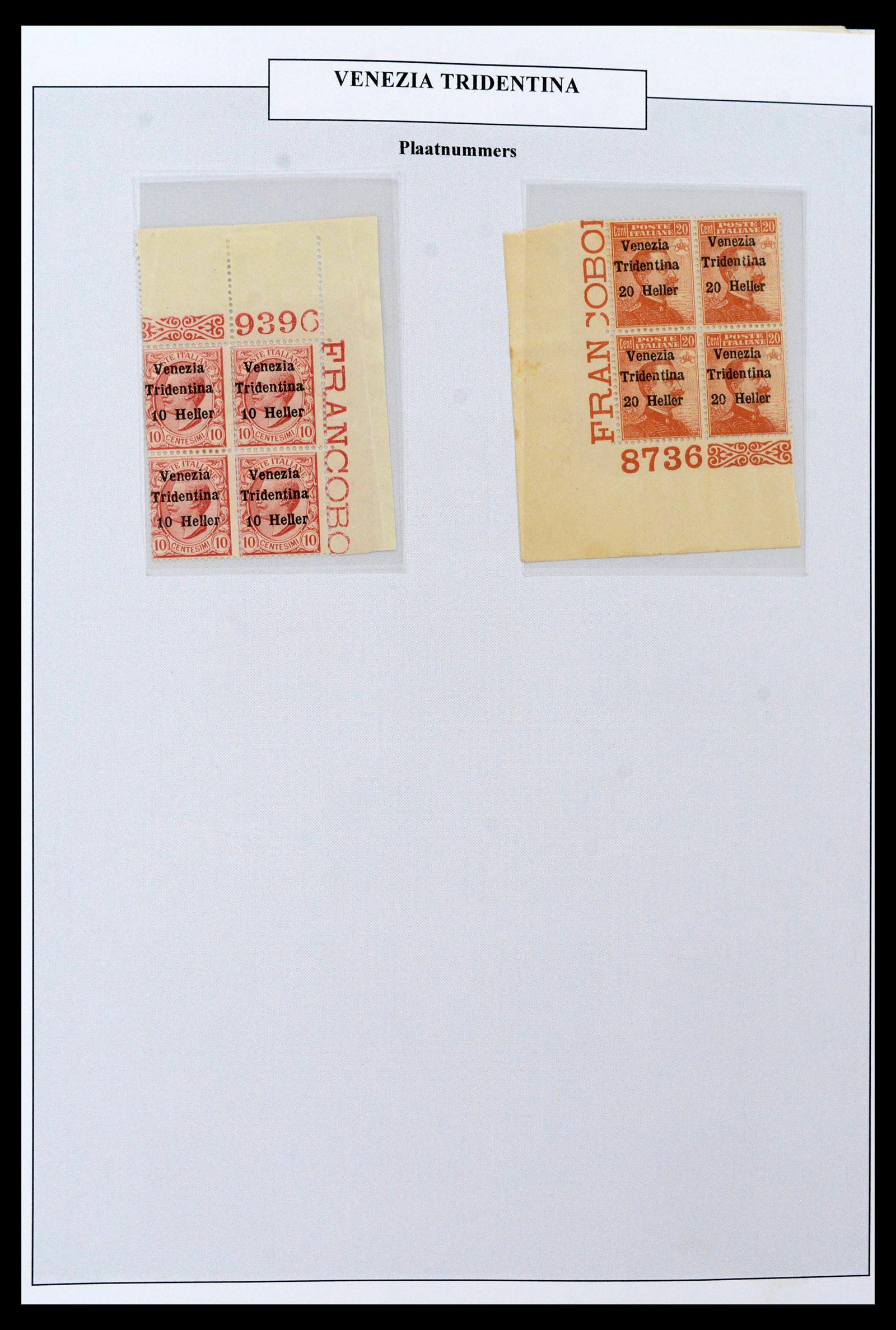 38512 0028 - Postzegelverzameling 38512 Italië 1900-1930.