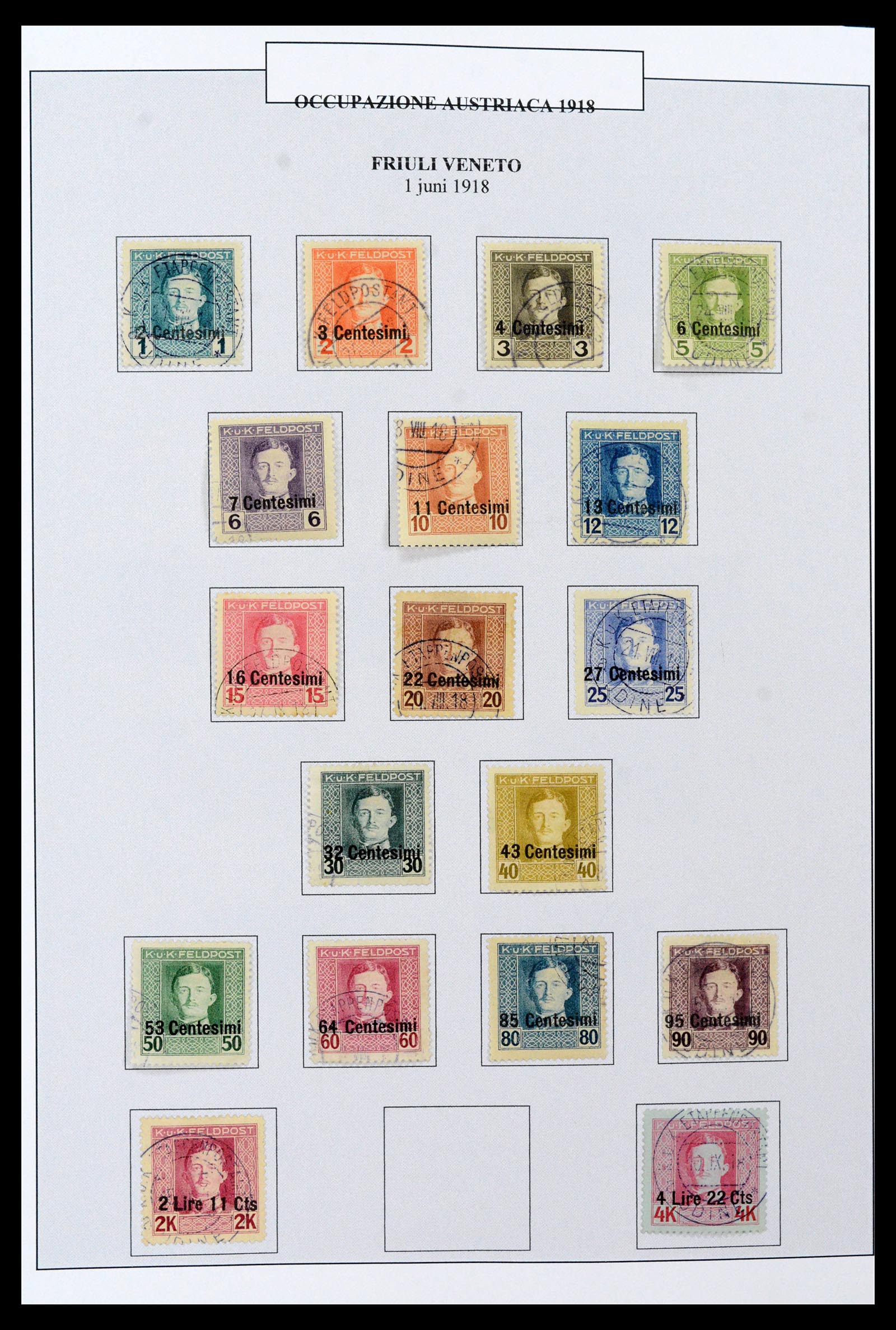 38512 0029 - Postzegelverzameling 38512 Italië 1900-1930.