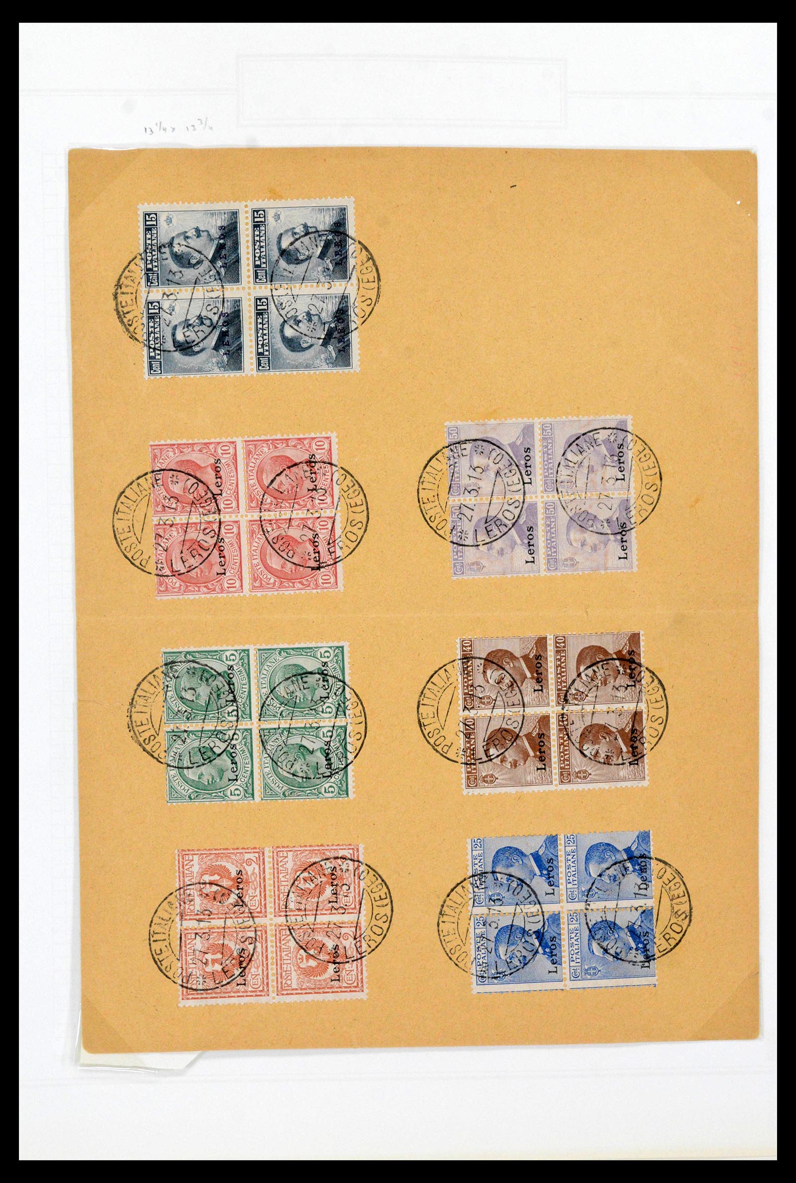 38512 0049 - Postzegelverzameling 38512 Italië 1900-1930.
