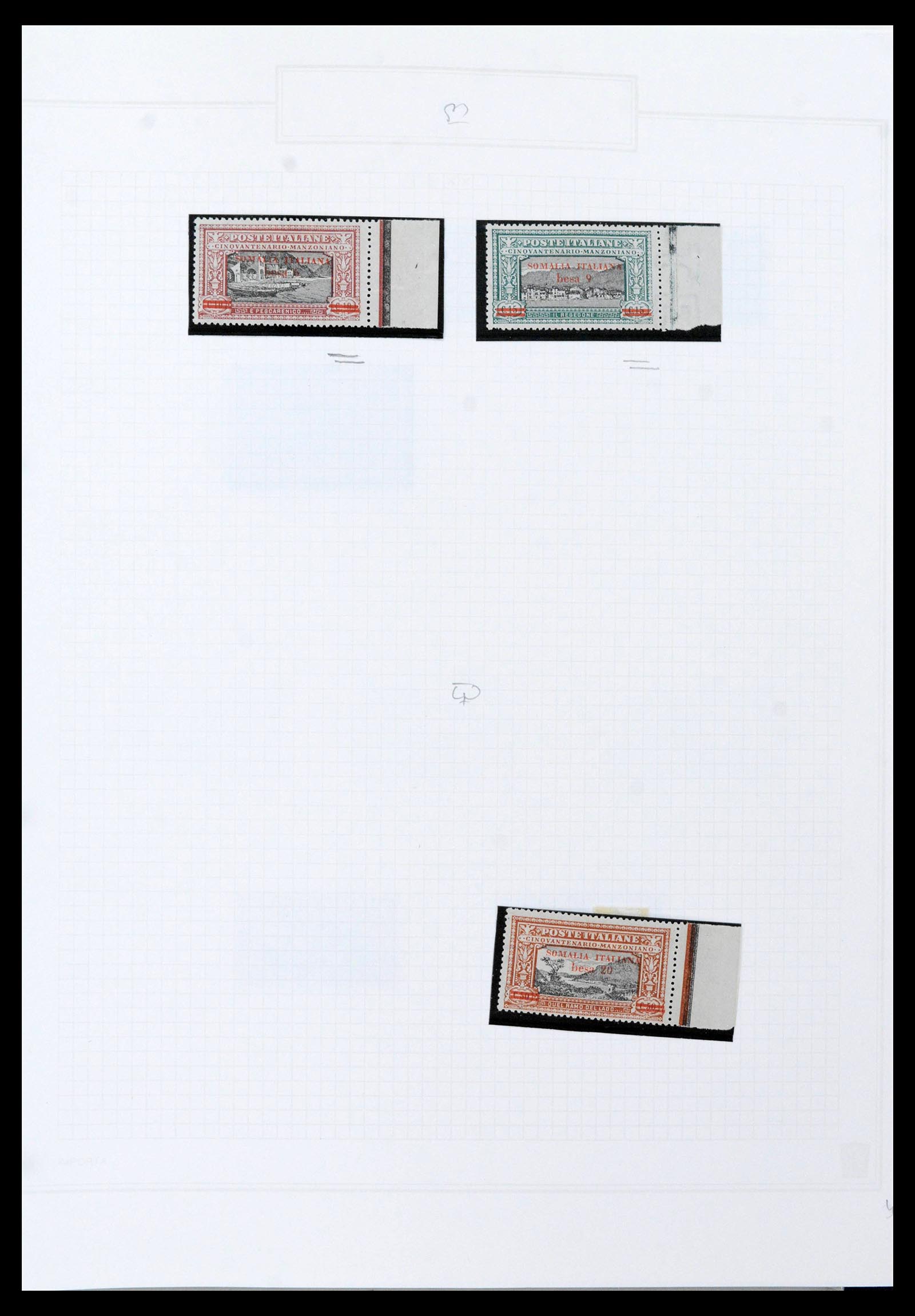 38512 0052 - Postzegelverzameling 38512 Italië 1900-1930.