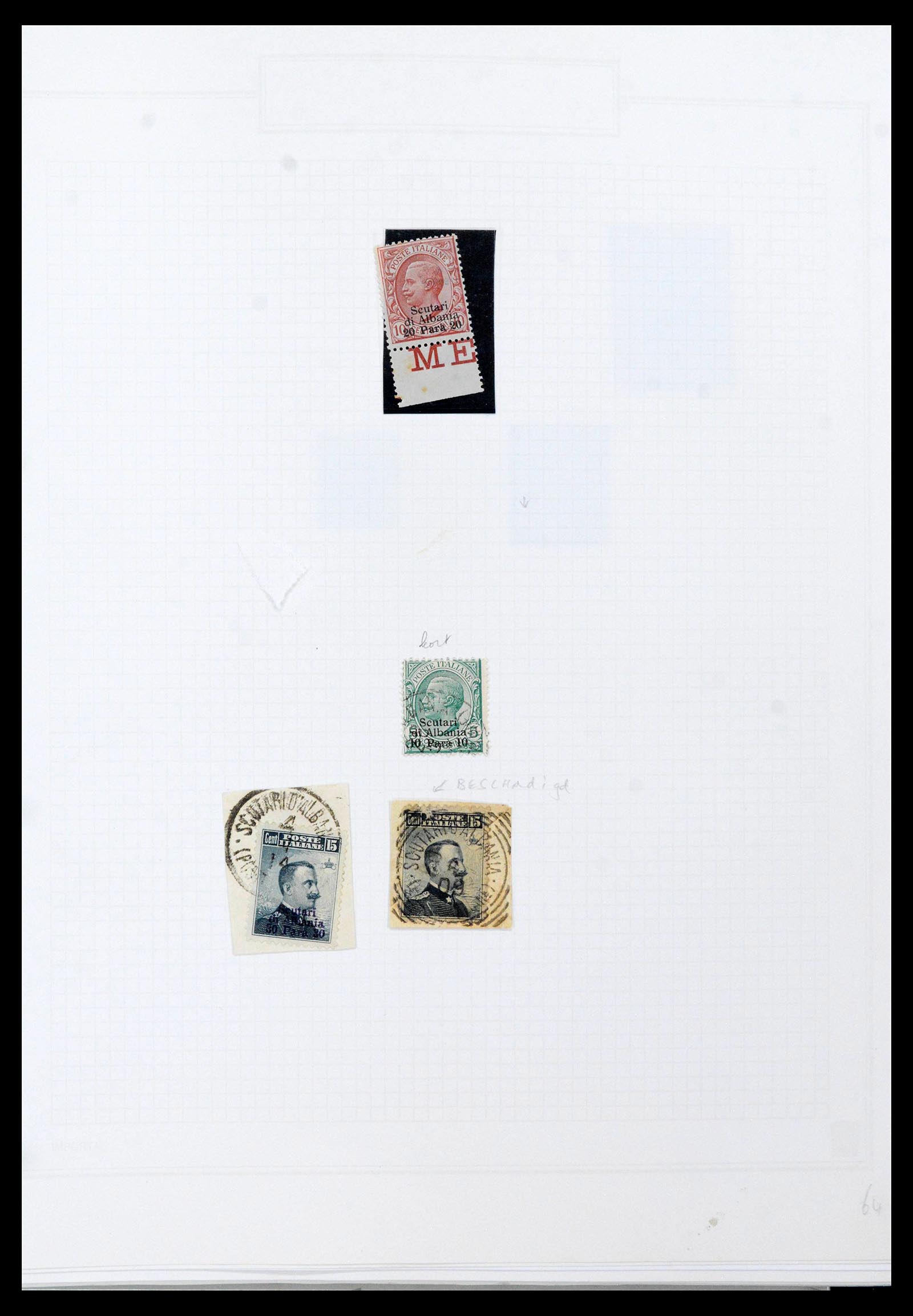 38512 0059 - Postzegelverzameling 38512 Italië 1900-1930.