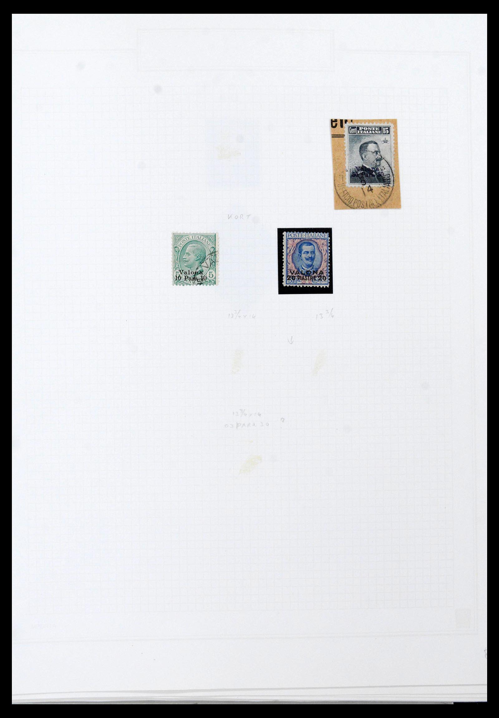 38512 0060 - Postzegelverzameling 38512 Italië 1900-1930.