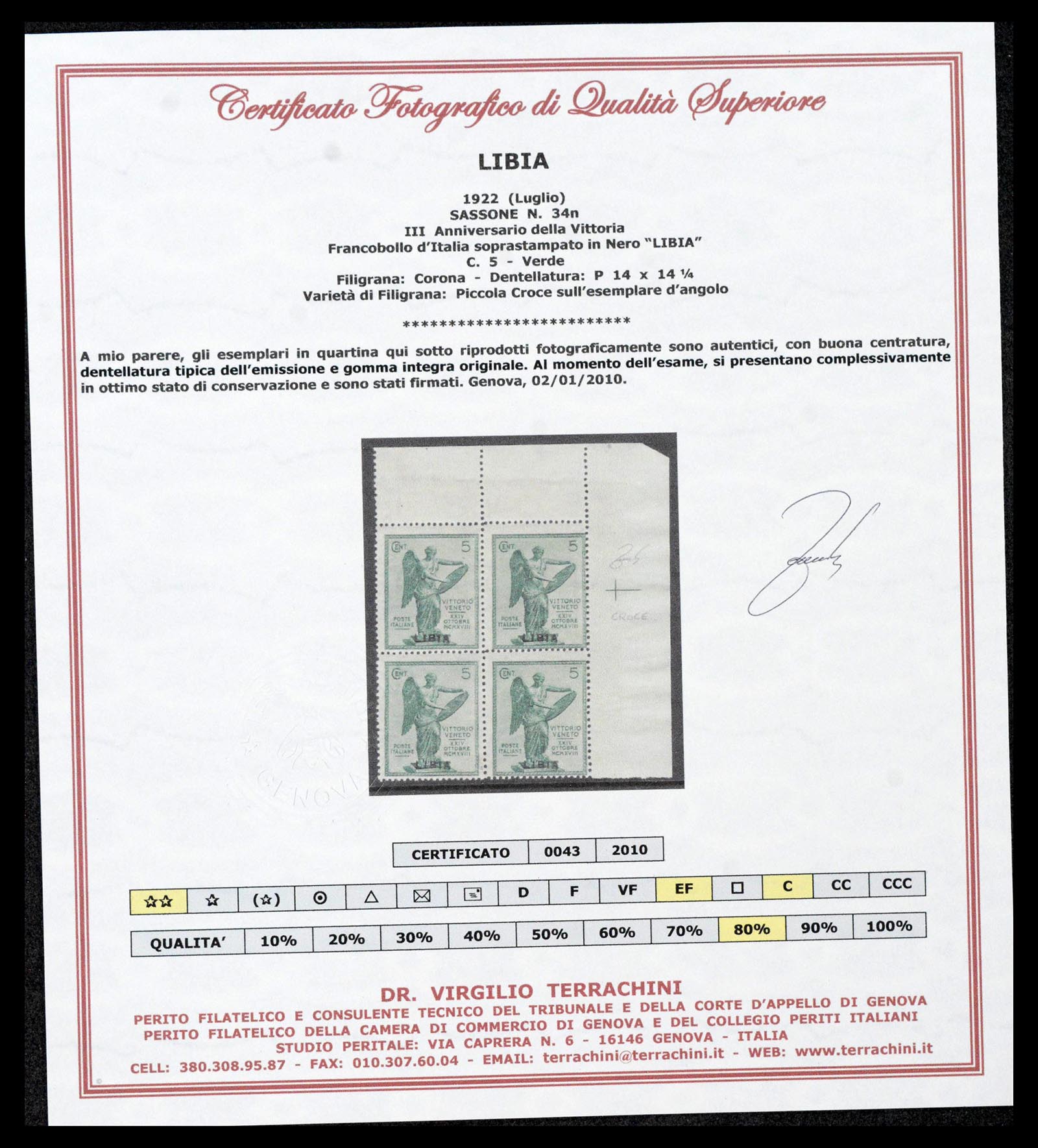 38515 0004 - Stamp collection 38515 Italy and colonies special collection Vittorio 19