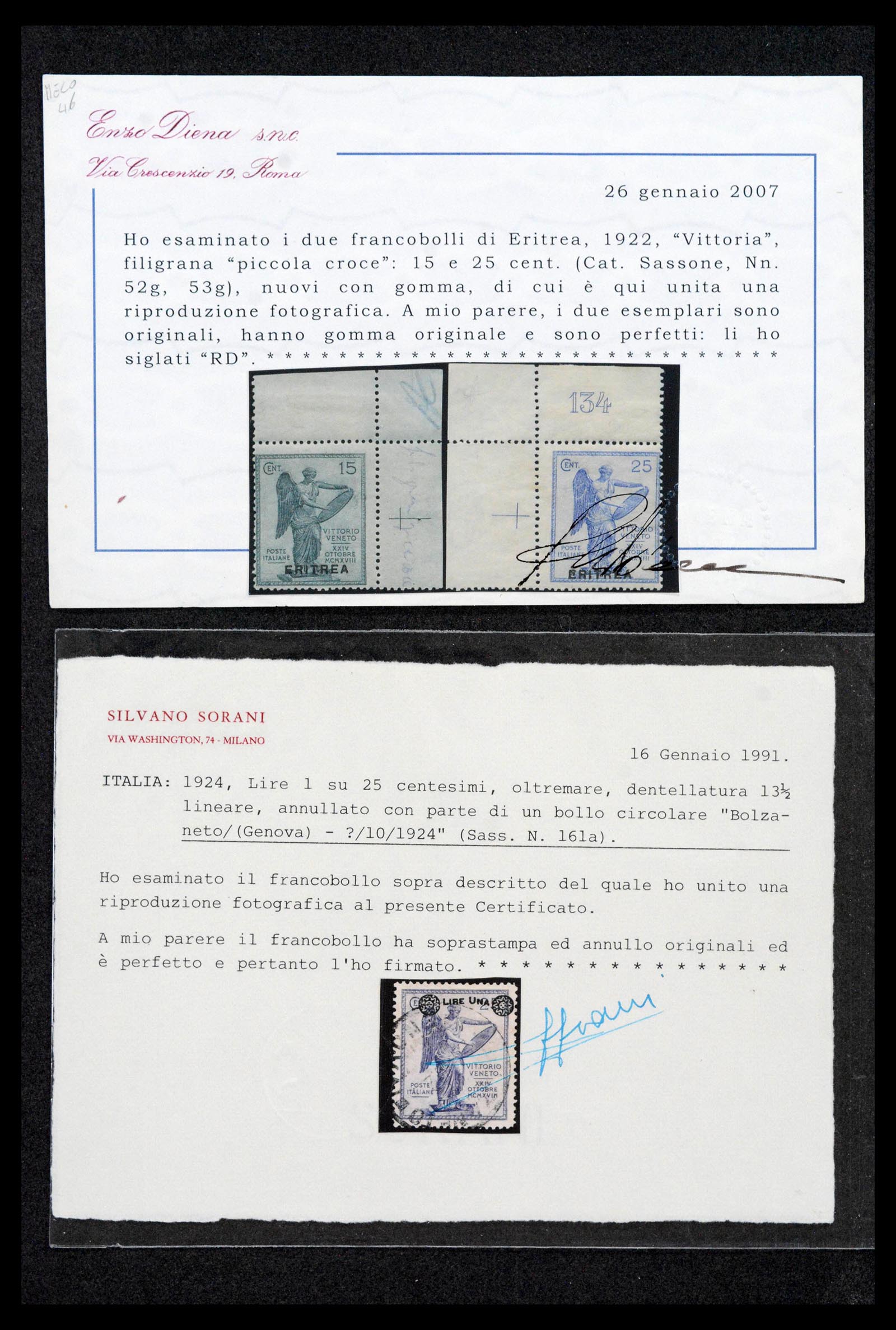 38515 0007 - Stamp collection 38515 Italy and colonies special collection Vittorio 19