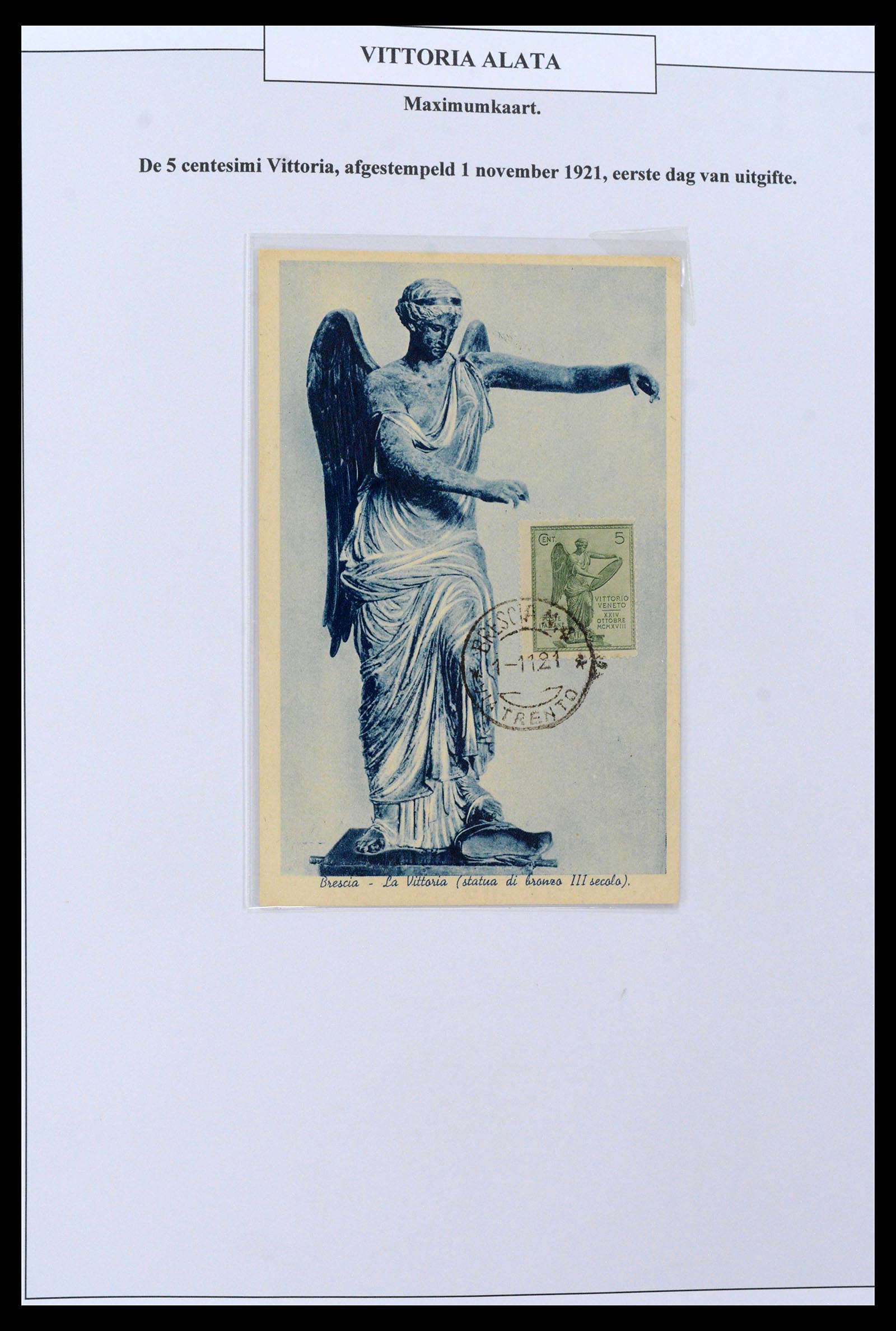 38515 0008 - Postzegelverzameling 38515 Italië en koloniën speciaalverzameling Vit