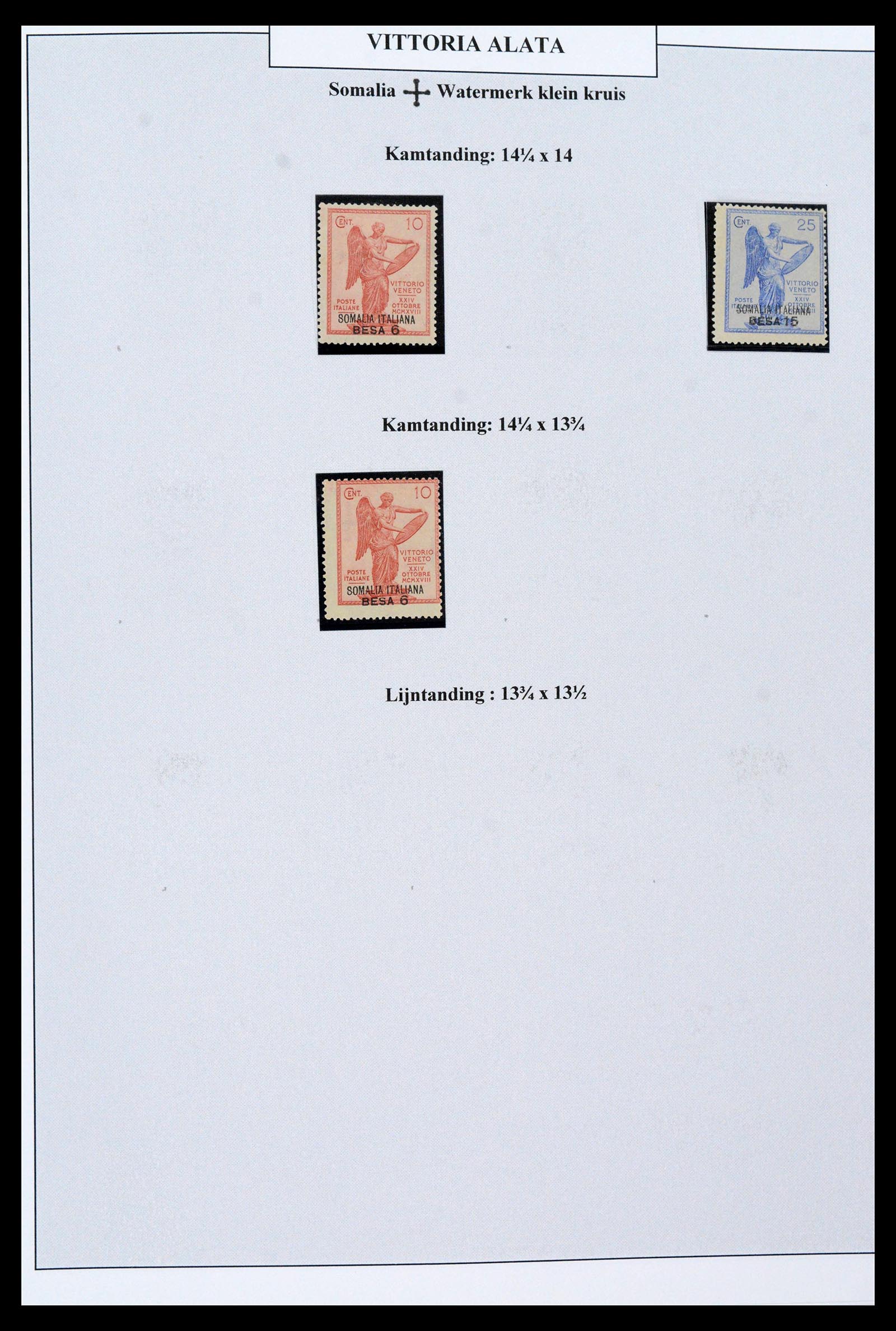 38515 0032 - Stamp collection 38515 Italy and colonies special collection Vittorio 19