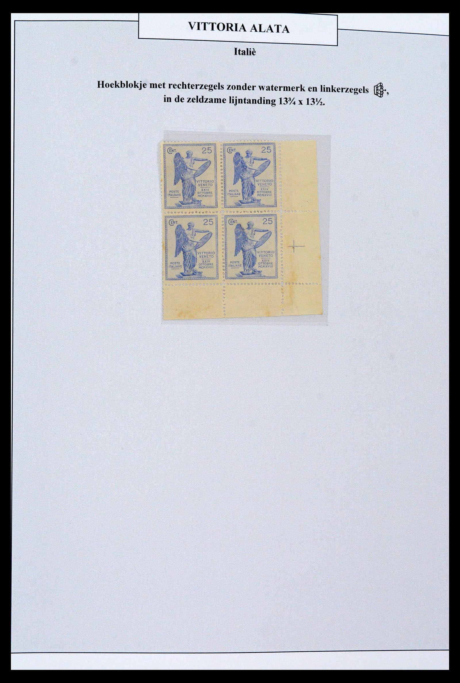 38515 0036 - Stamp collection 38515 Italy and colonies special collection Vittorio 19